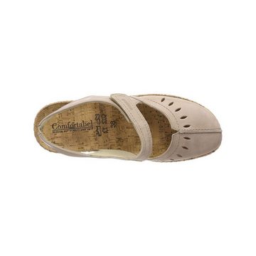 Comfortabel beige Sandale (1-tlg)