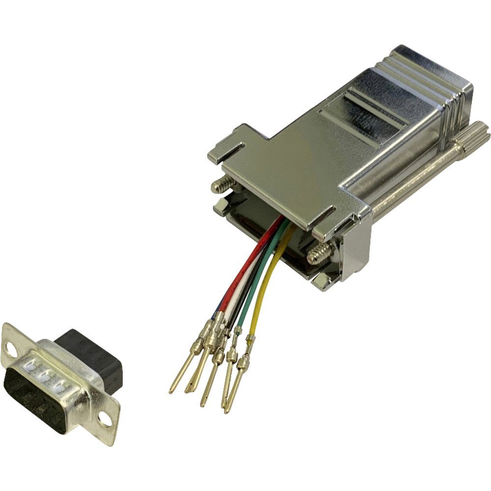 Kabelzubehör BKL Electronic 10121105 Adapter D-SUB-Stecker 9pol. - RJ12-Buchse 1 S