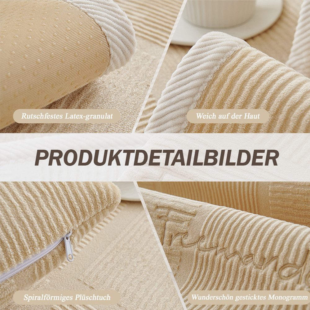 TUWENA Sofahusse Sofa Überzug 1 2 3 4 Sitzer,Sofaschoner rutschfest,CouchÜberzug L Form, Universelle Sofaüberwurf,Ecksofa Sofabezug Strapazierfähig & Waschbar