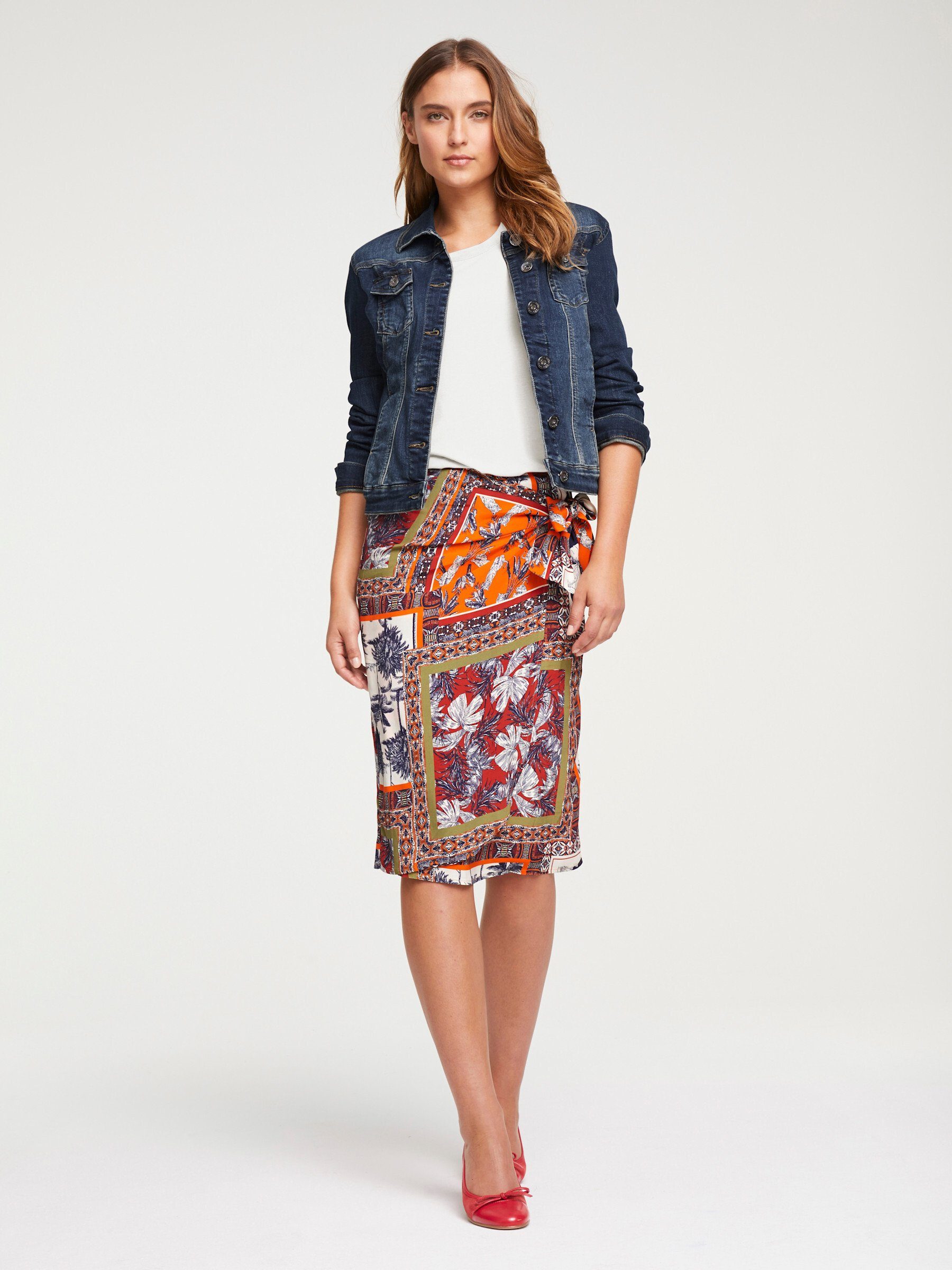 heine Blusenblazer Jeans-Jacke