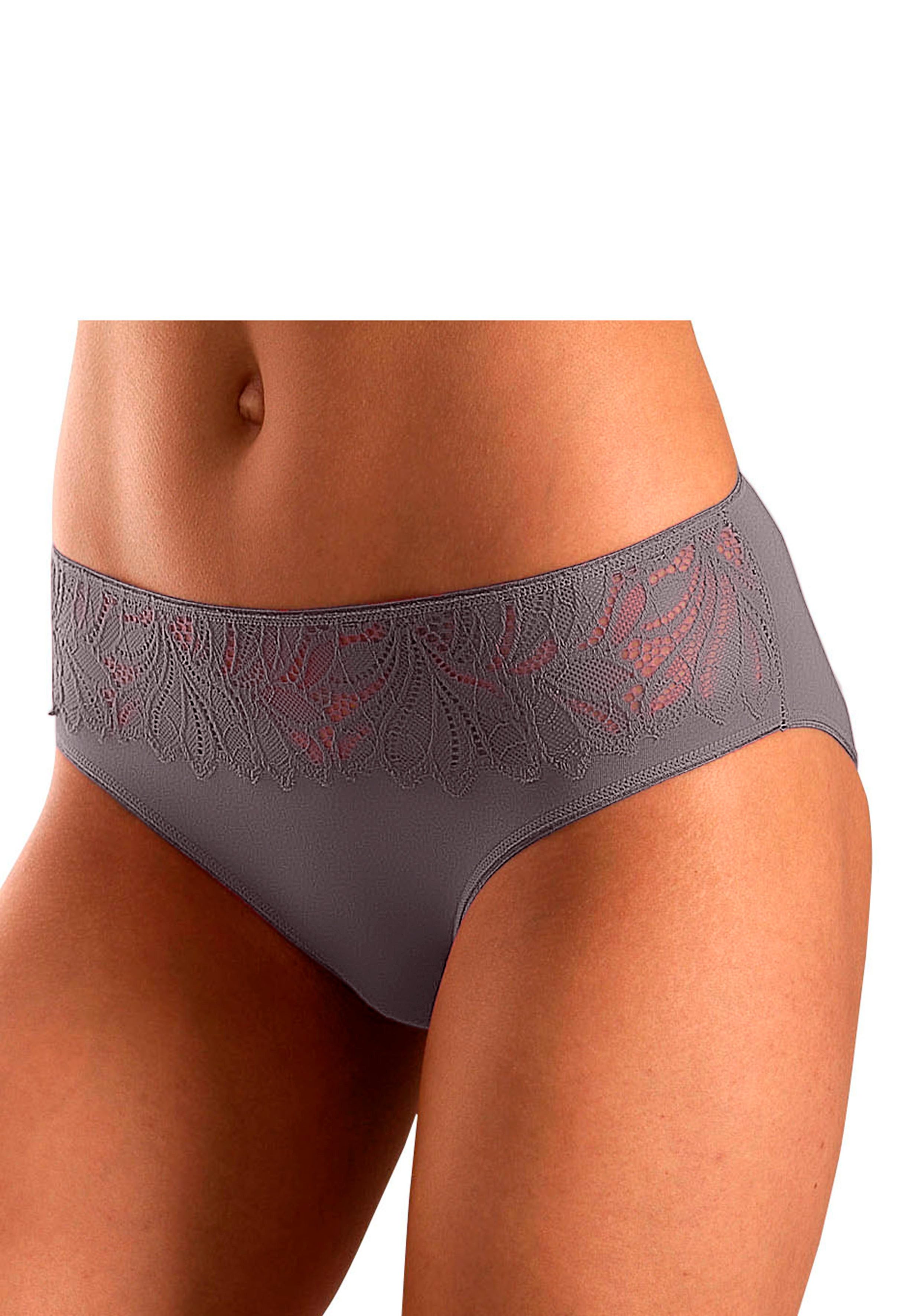 Vivance by Lascana Jazz-Pants Slips (5er-Pack) aus elastischer Baumwoll-Qualität