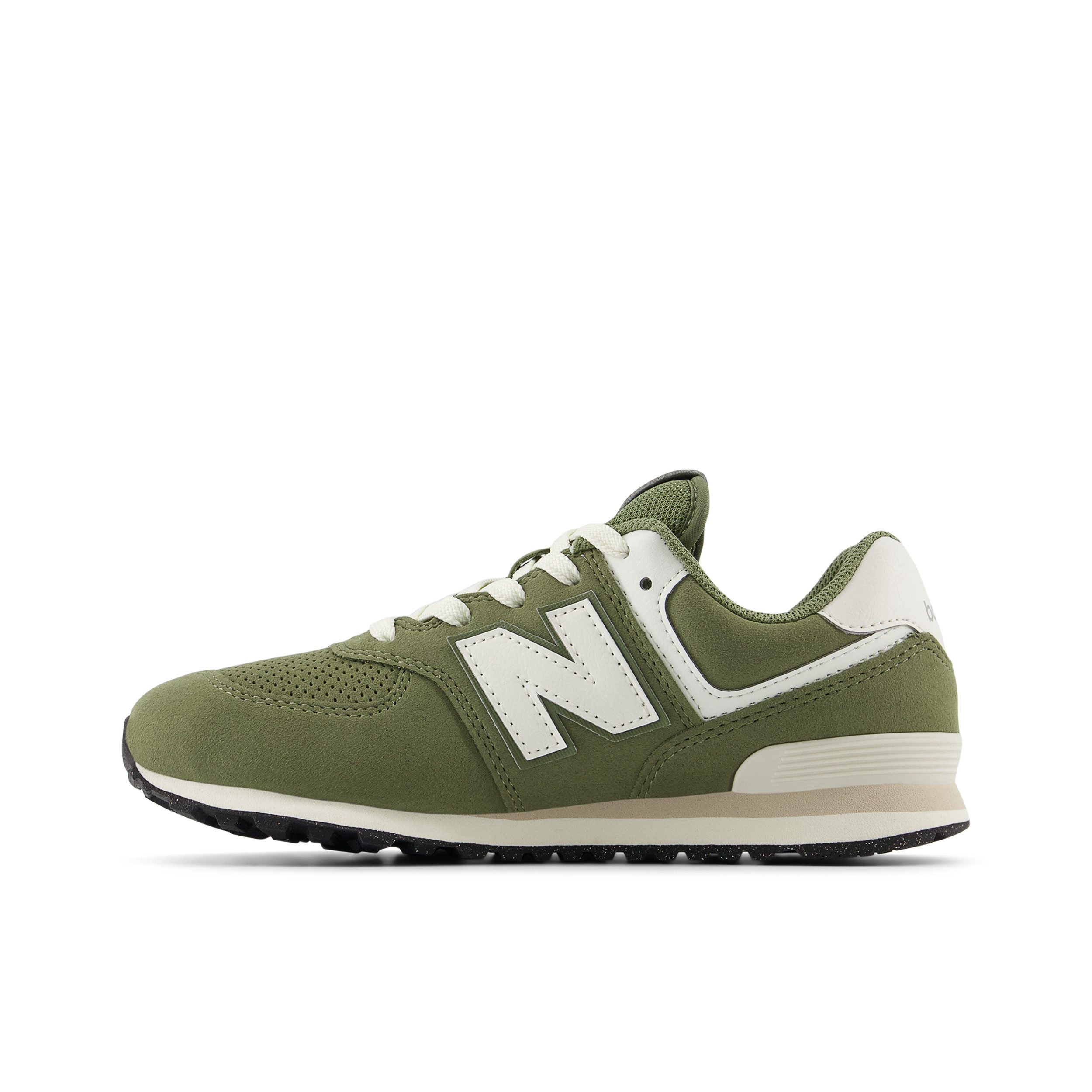 New Balance 574 Sneaker mit niedrigem Schaft, aus Leder und Textil