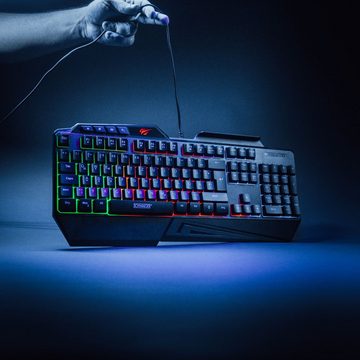 Schwaiger GT108 Gaming-Tastatur (RGB Beleuchtung)