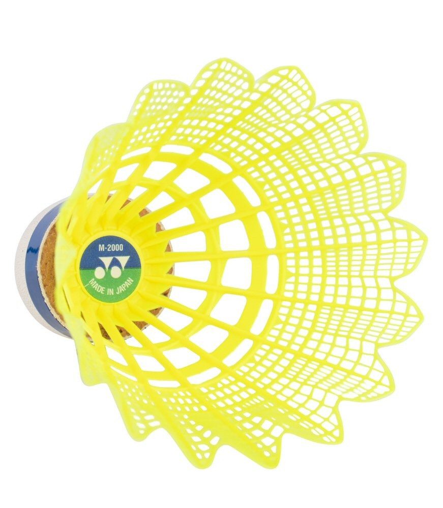Yonex Badmintonball Mavis 2000 Nylon Dose gelb 6er, Geschwindigkeit: mittel