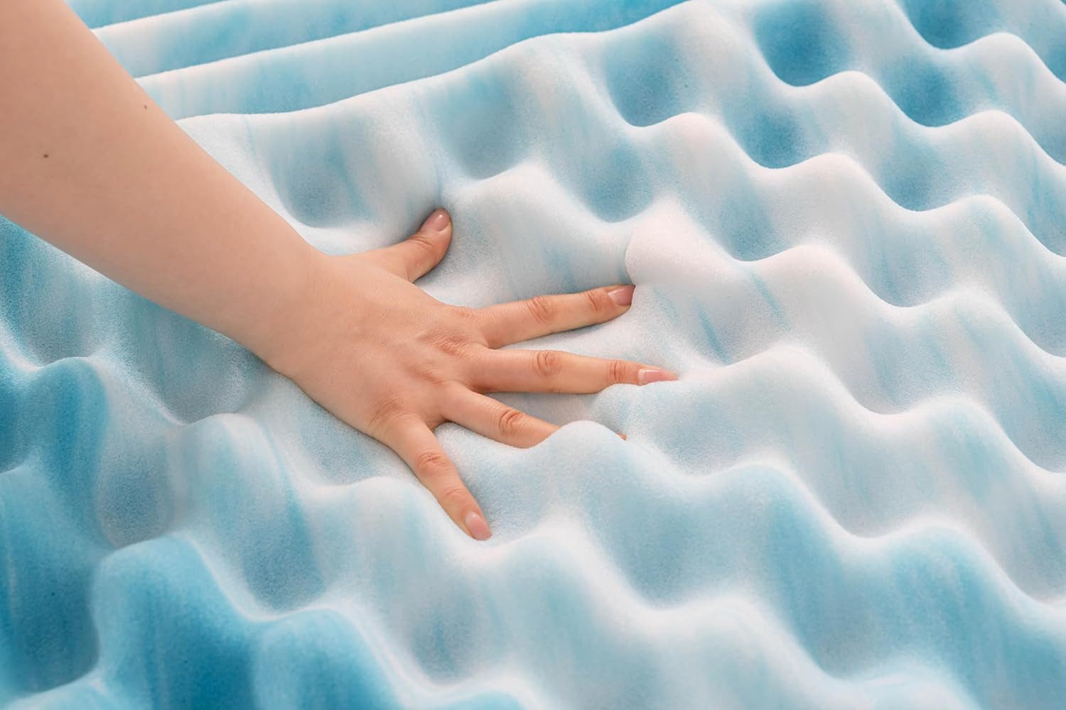 MyComfy, Topper 7-Zonen Topperkern mit Eierschalen-Schnitt, Schaumstoffplat günstig online kaufen