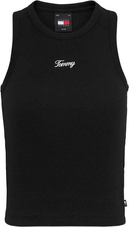 Tommy Jeans Curve Tanktop TJW SLIM SCRIPT TANK EXT Große Größen