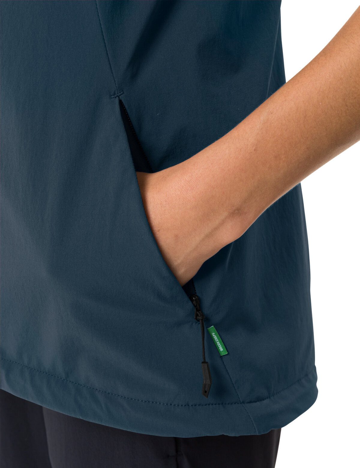 VAUDE Funktionsweste Women's Yaras Vest (1-tlg) atmungsaktive, wind- und wasserabweisende Weste