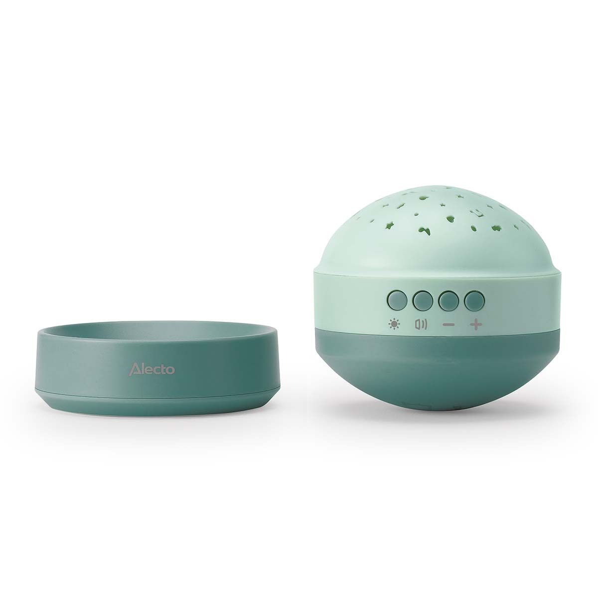 Alecto LED-Sternenhimmel BC130, White Noise Maschine mit Projektor, 6 Klänge & Geräuscherkennung, White Noise Maschine mit Projektor, 6 Klänge & Geräuscherkennung