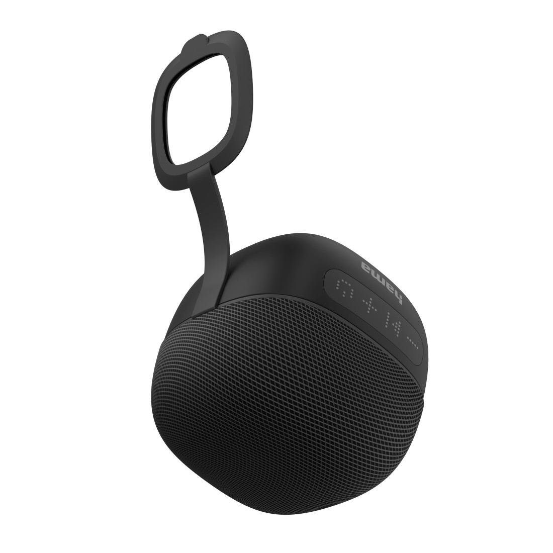 Hama Handlicher Bluetooth®Lautsprecher "Cube 2.0", (A2DP AVRCP schwarz Bluetooth-Lautsprecher 4 HFP) Bluetooth, Akku Bluetooth, 10h Laufzeit W