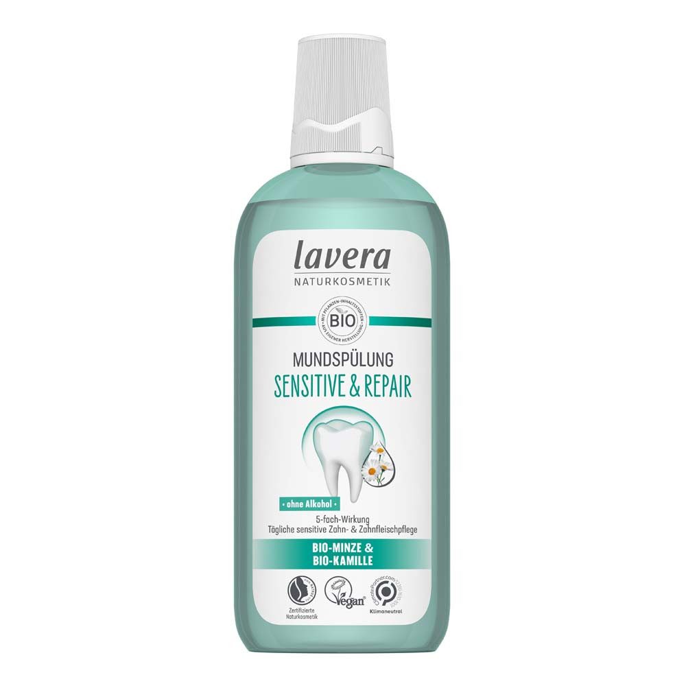 lavera Mundspülung, Mundspülung - Sensitive & Repair 400ml