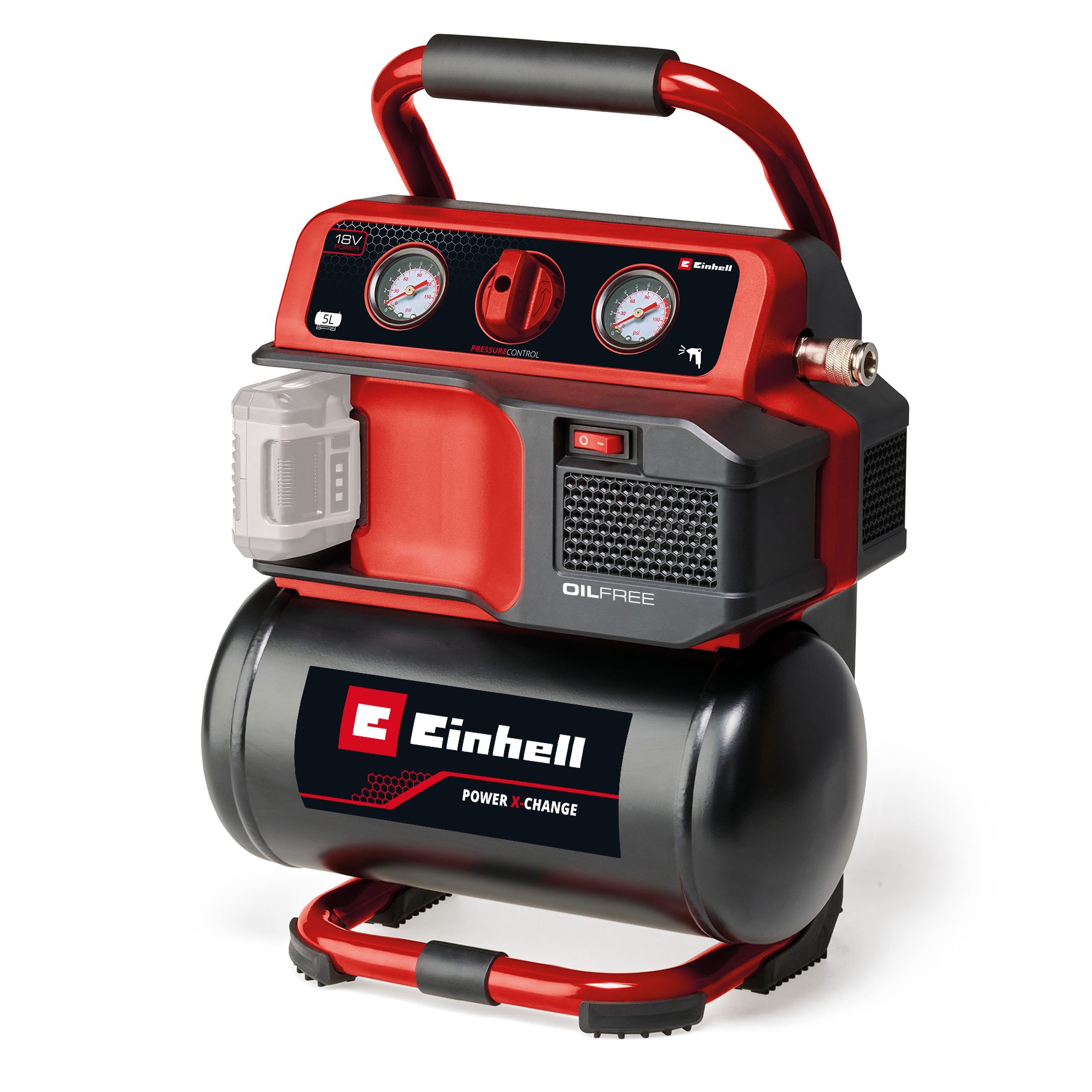 Einhell Kompressor Akku-Kompressor TE-AC 18/75 Li OF-Solo, max. 8 bar, ohne Akku und Ladegerät