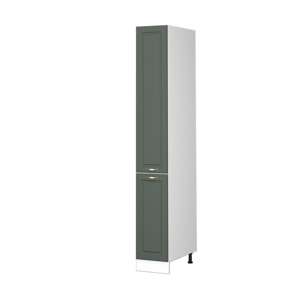 Vicco Hochschrank Fame-Line, Grün-Gold Landhaus/Weiß, 30 günstig online kaufen