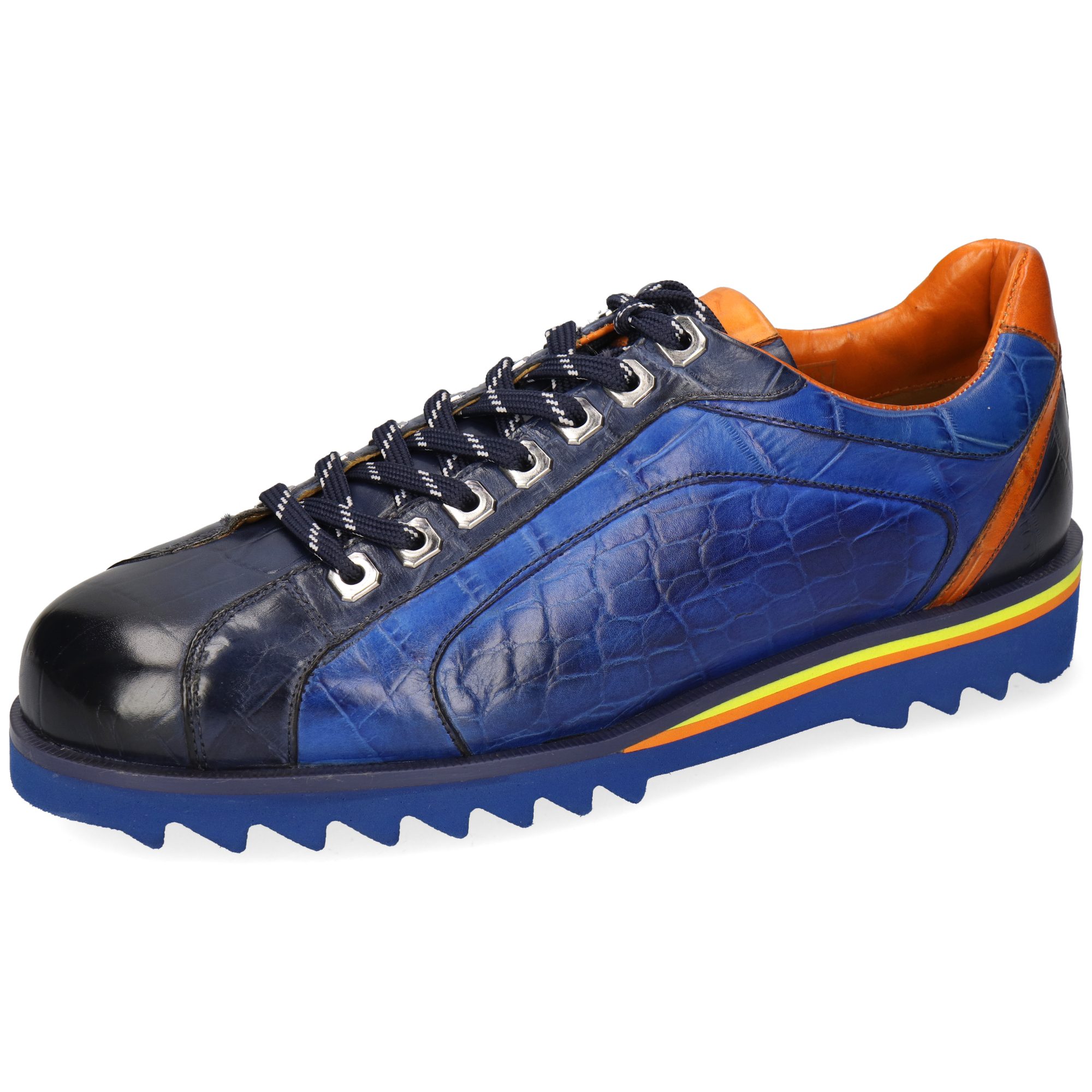 Melvin & Hamilton Hadrian 17 Leder-Sneakers für Herren Sneaker Flache Absätze, Echtes Leder, Vegetabile Gerbung