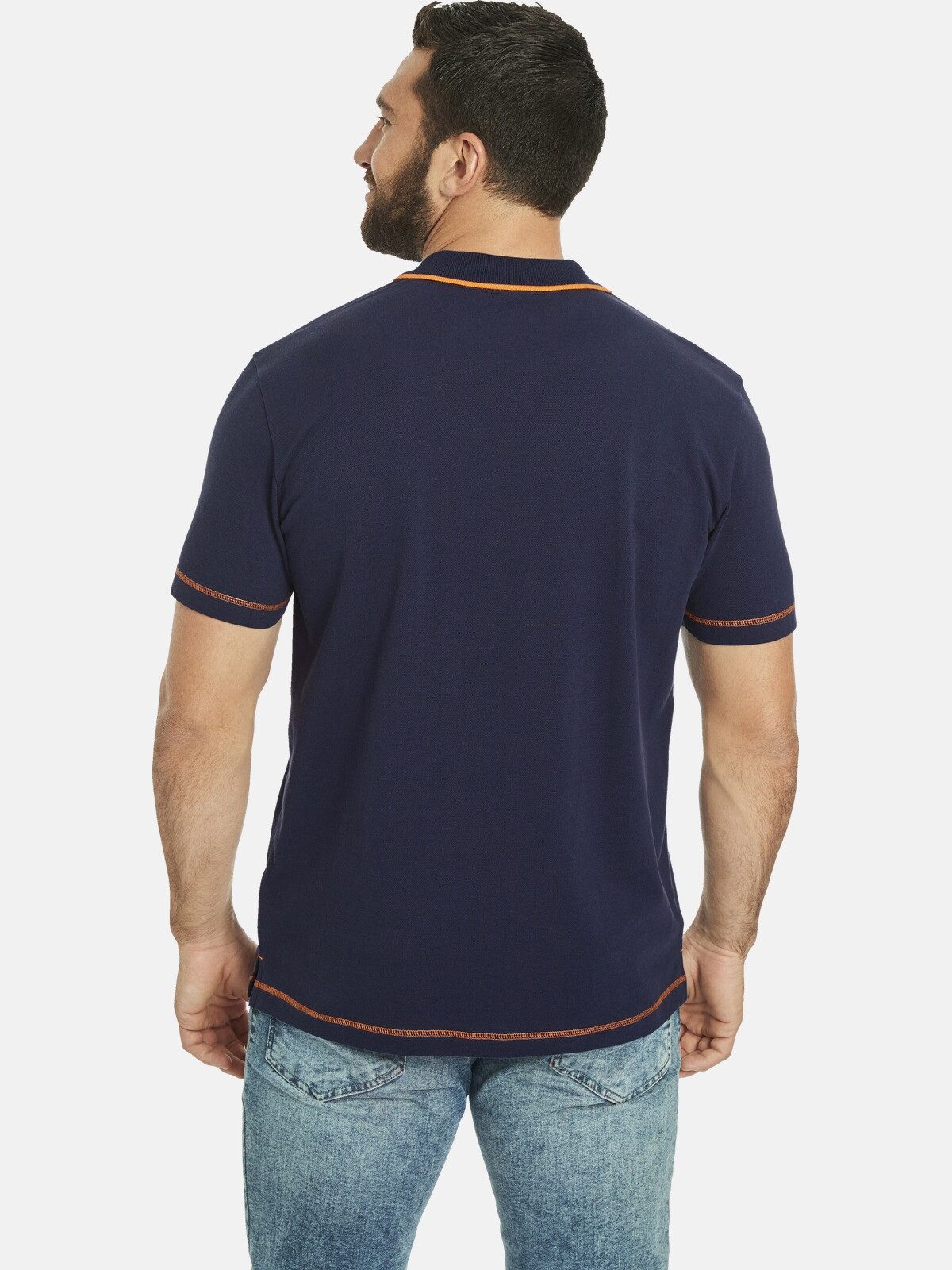 Jan Vanderstorm Poloshirt UFFE mit sportlichem günstig online kaufen