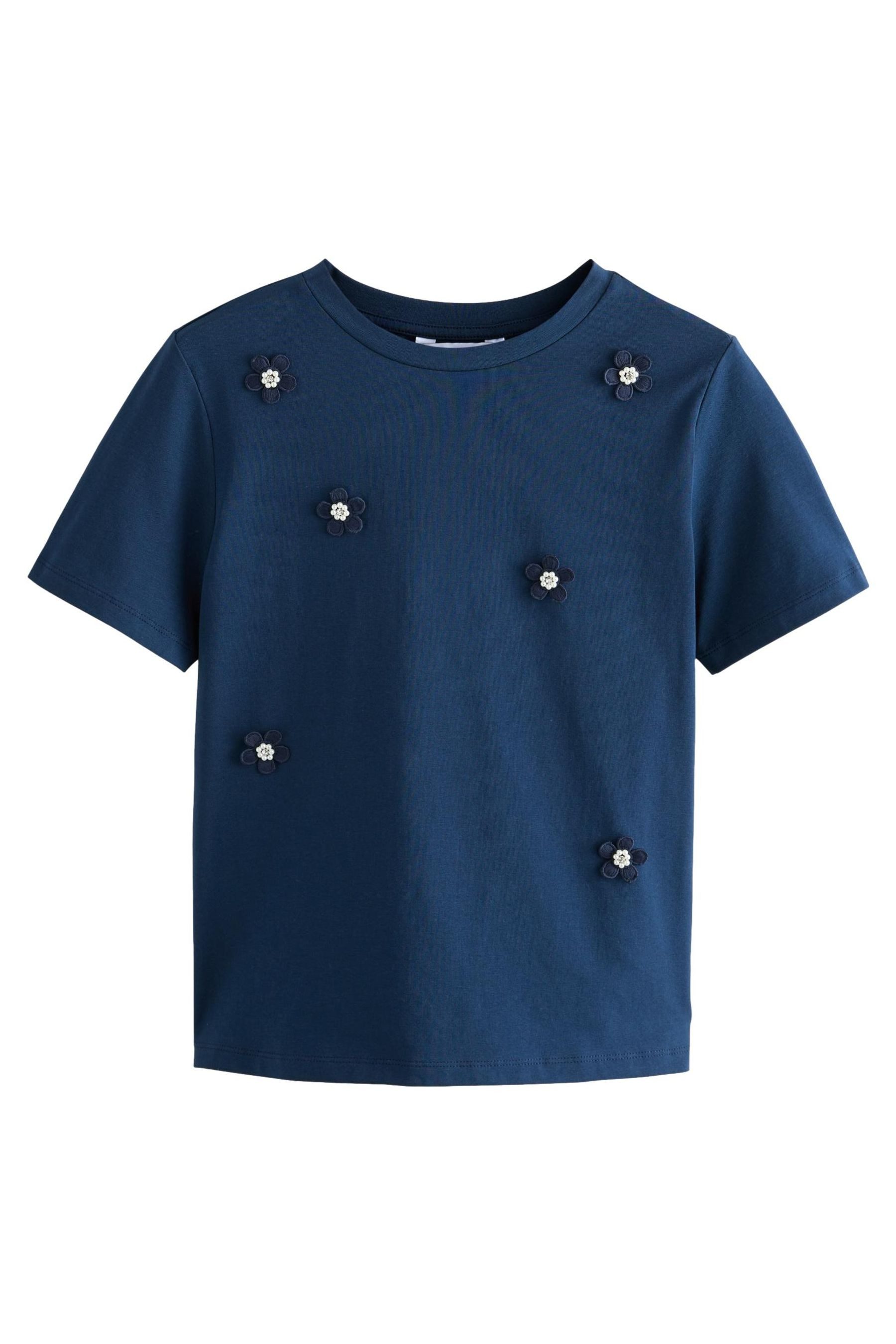 Next T-Shirt T-Shirt mit floralem Zierprint günstig online kaufen