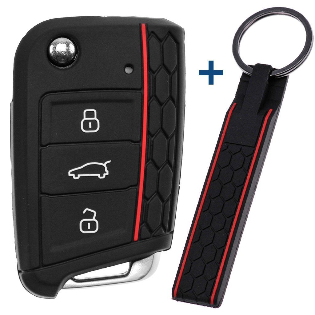 mt-key Schlüsseltasche Autoschlüssel Silikon Schutzhülle mit günstig online kaufen