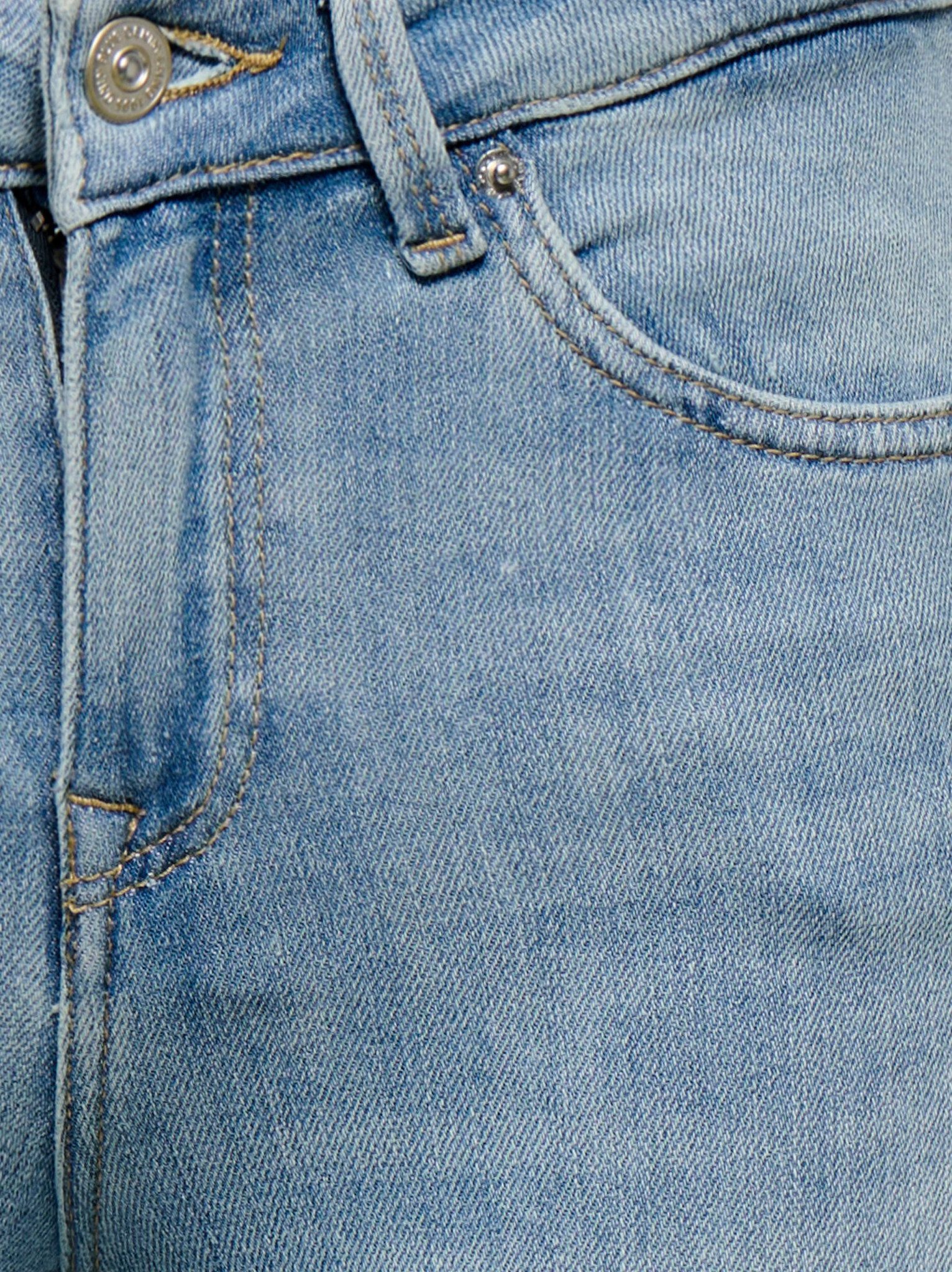 ONLY Skinny-fit-Jeans ONLPOWER MID DEST SKINNY DNM mit Destroyed Details