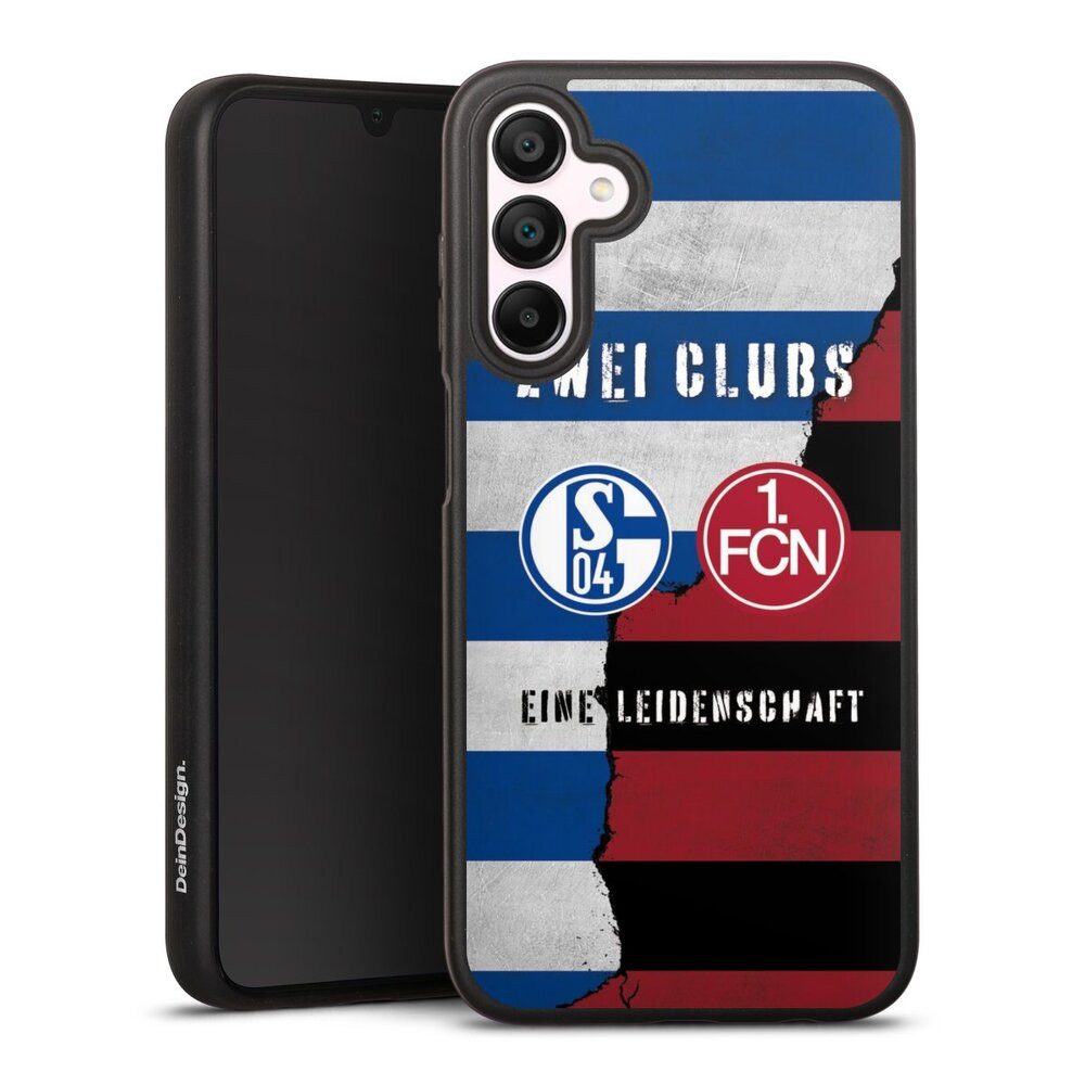 DeinDesign Handyhülle FC Schalke 04 1. FC Nürnberg Freundschaft, Samsung Galaxy A15 5G Organic Case Bio Hülle Эко-товарe Handyhülle