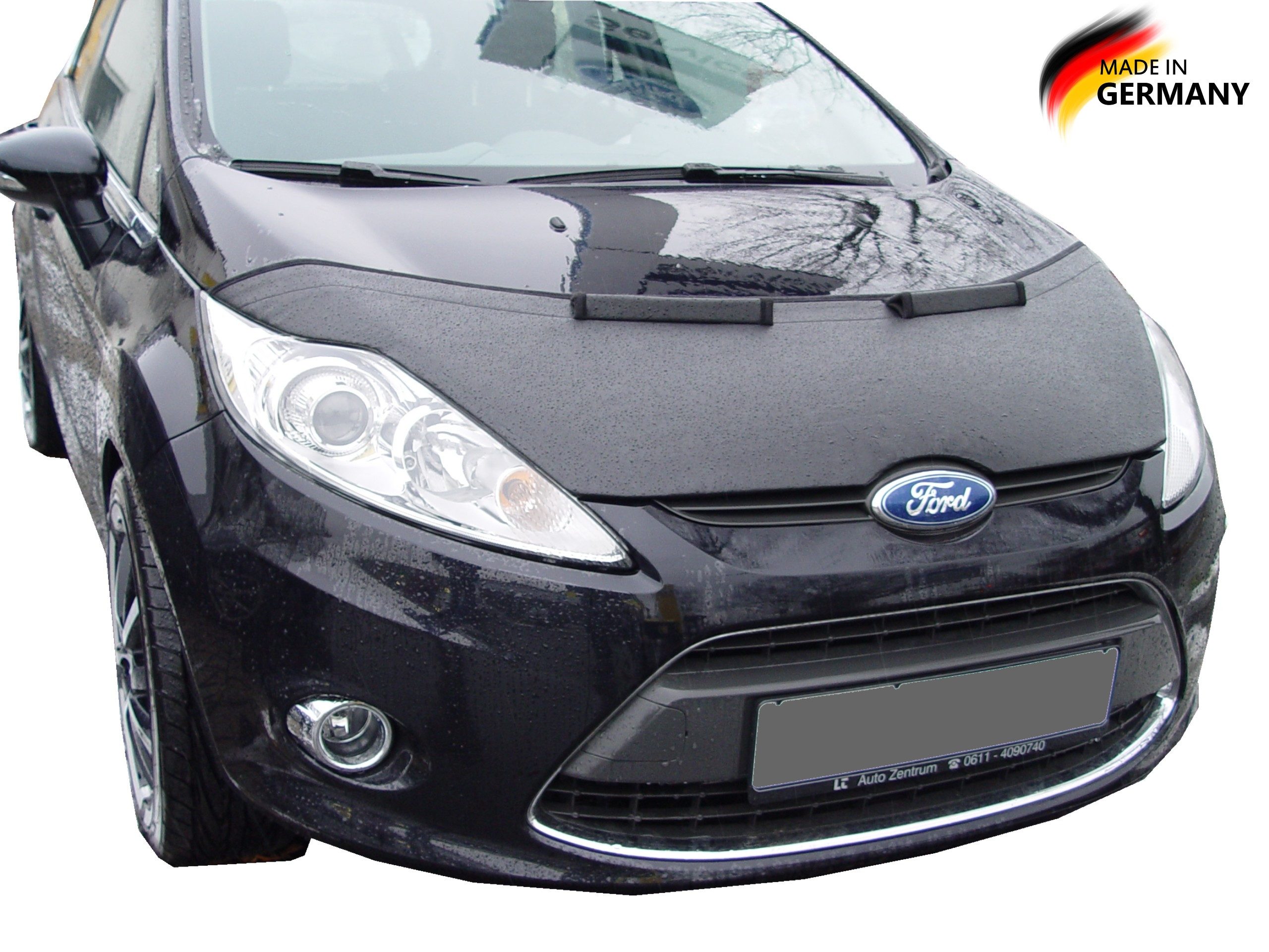 auto-bra Autoplane Steinschlagschutz kompatibel mit Ford Fiesta 08-13 Haubenbra Bra