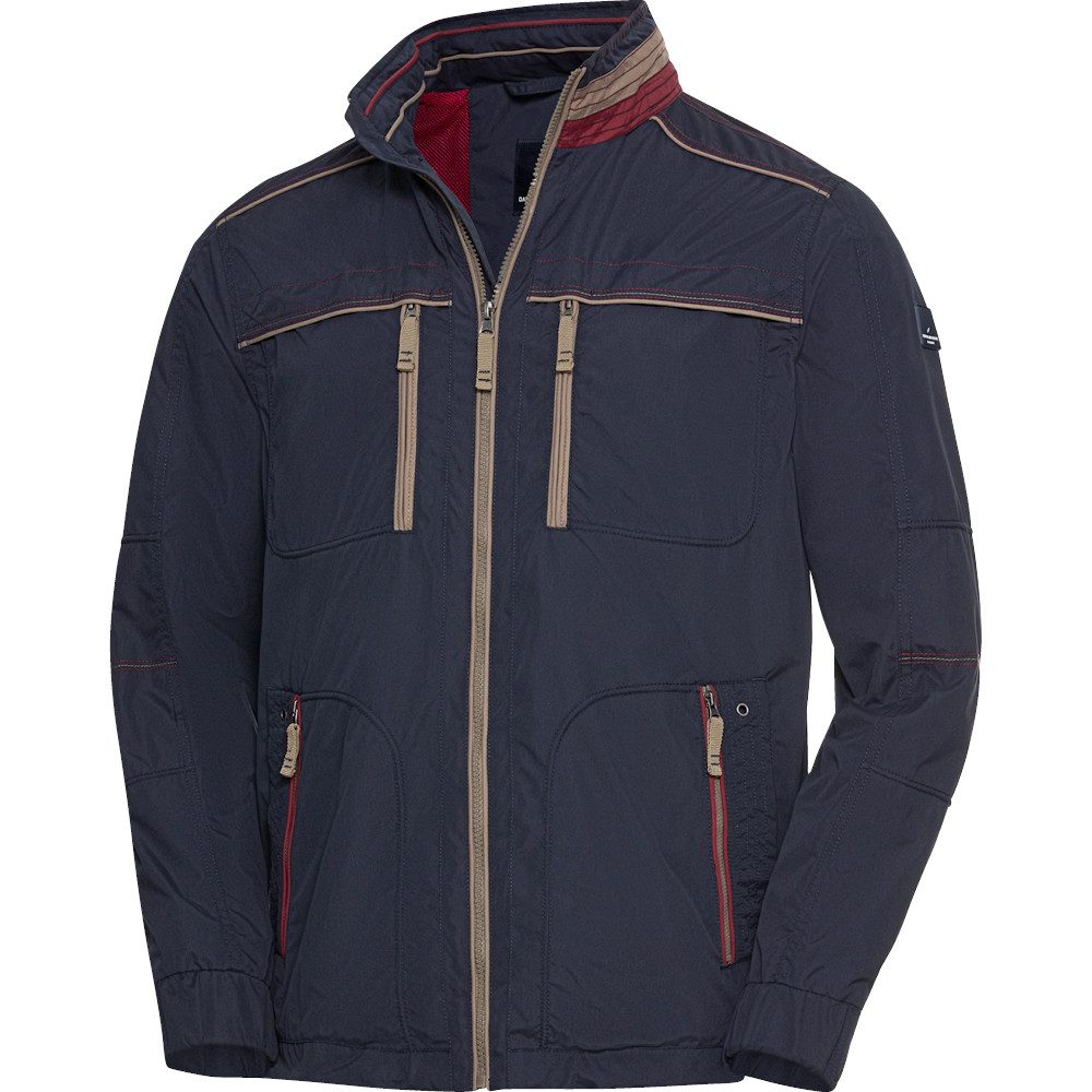 Daniel Hechter Funktionsjacke winddicht und wasserabweisend per Klett verschließbare Kapuze