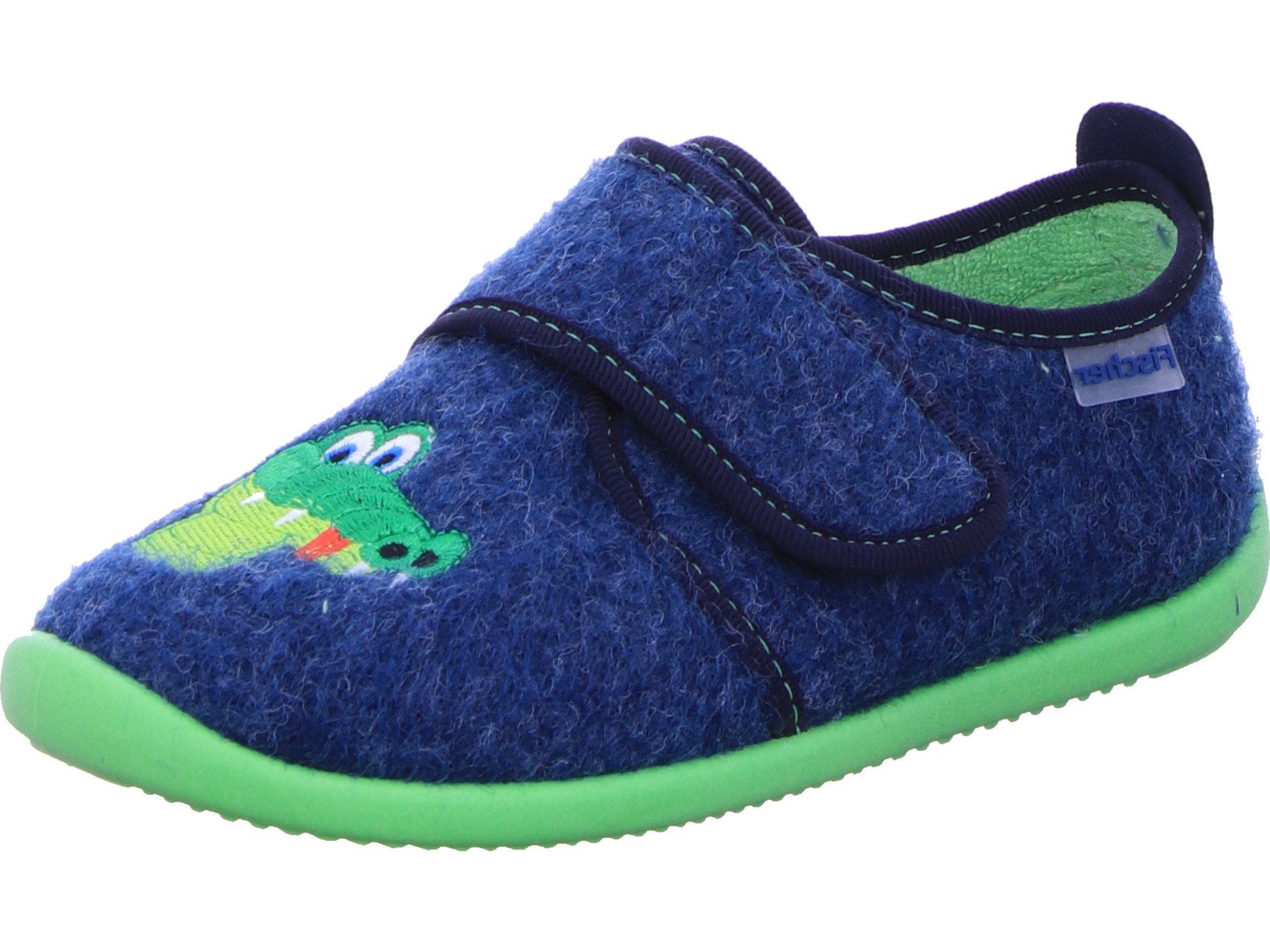 Fischer Markenschuh Baby-Mädchen Flexi Hausschuh - Kuschelige Lauflernschuhe