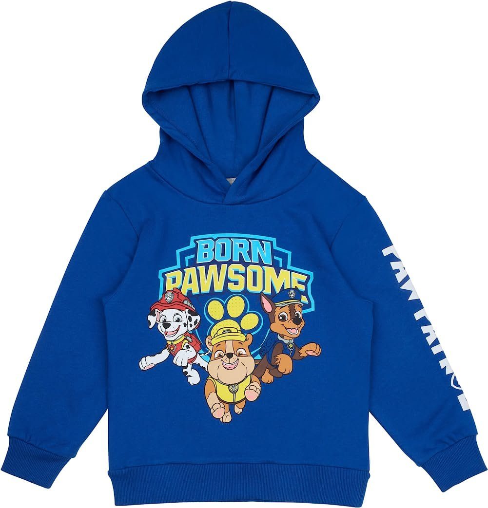 PAW PATROL Kapuzensweatshirt PAW PATROL Hoodie Sweatshirt Jungen + Mädchen Pullover