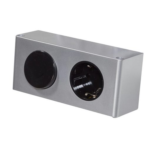 kalb »kalb Energiebox für 230V LED Badleuchte Kombibox Spiegelschrank Steckdose (ohne Netzteil)« Smarte Steckdose