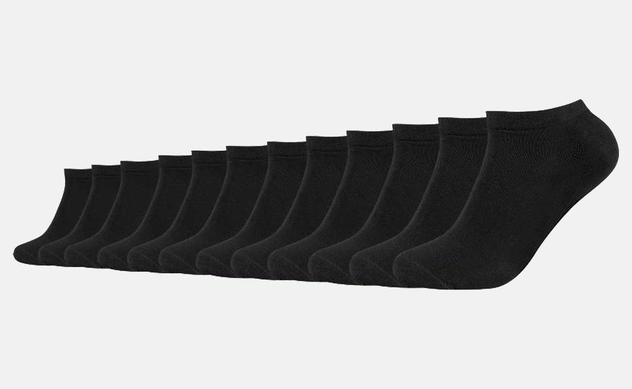 Camano Sneakersocken Unisex Socken Ca-Soft Organic Cotton Sneaker (12-Paar) günstig online kaufen