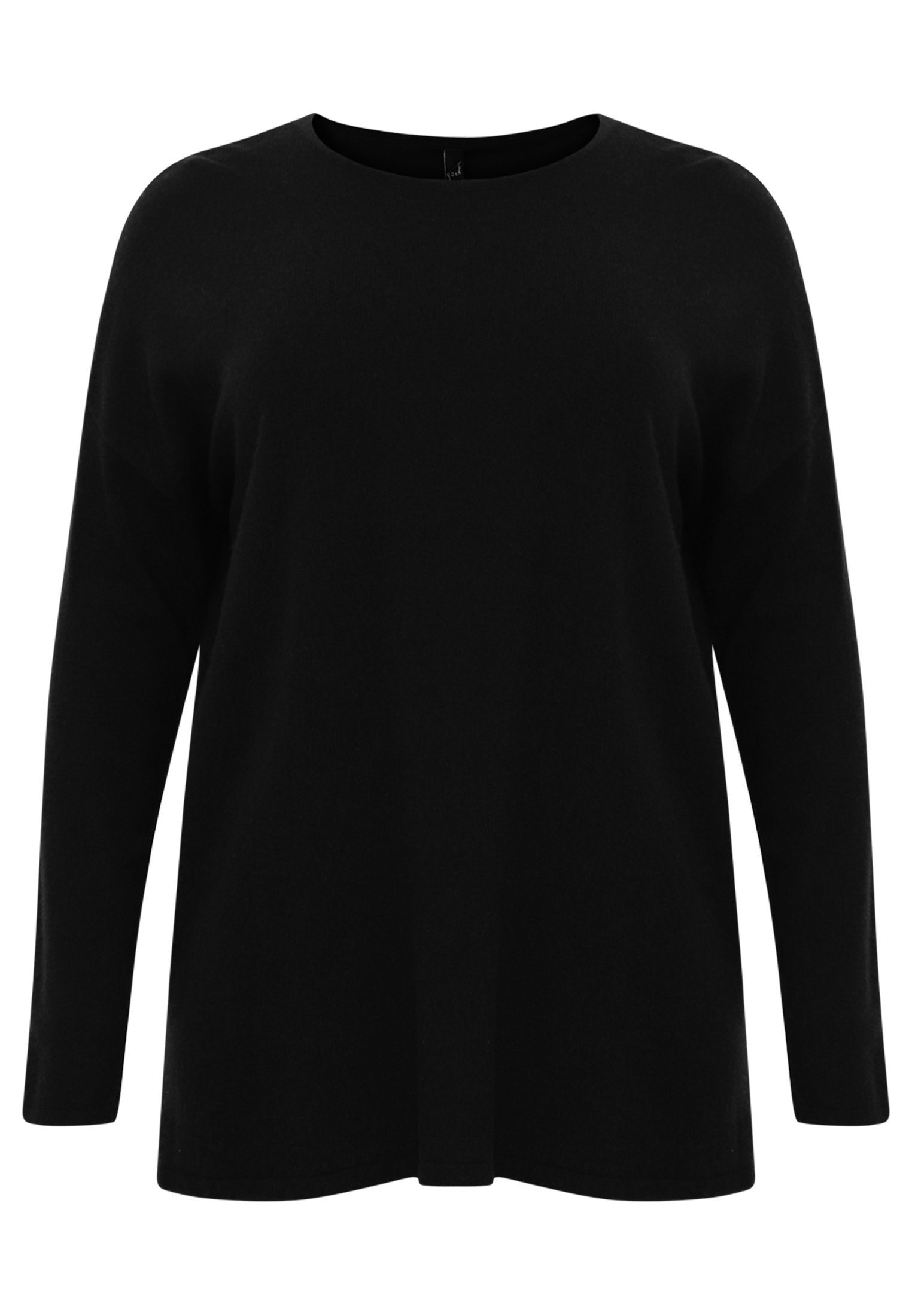 Yoek Longpullover Größen black Große