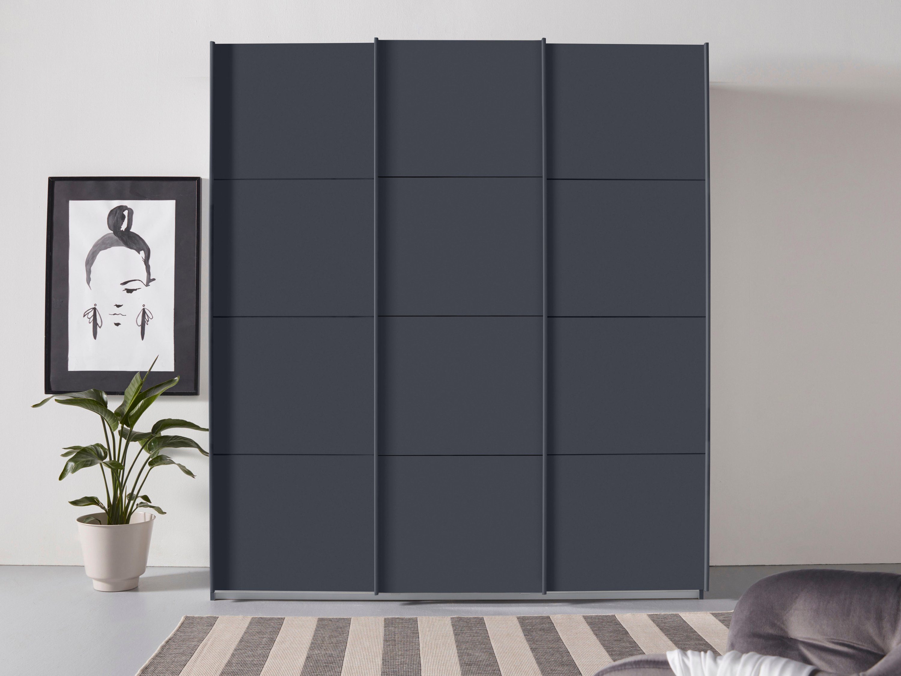 rauch Schwebetürenschrank "Kleiderschrank Schrank Garderobe Wäscheschrank A günstig online kaufen