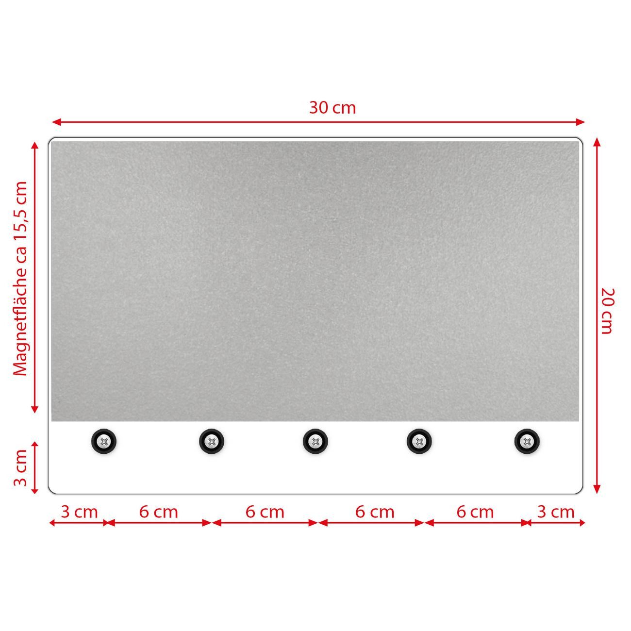banjado Hakenleiste Motiv Eule, (5 chrom Haken)