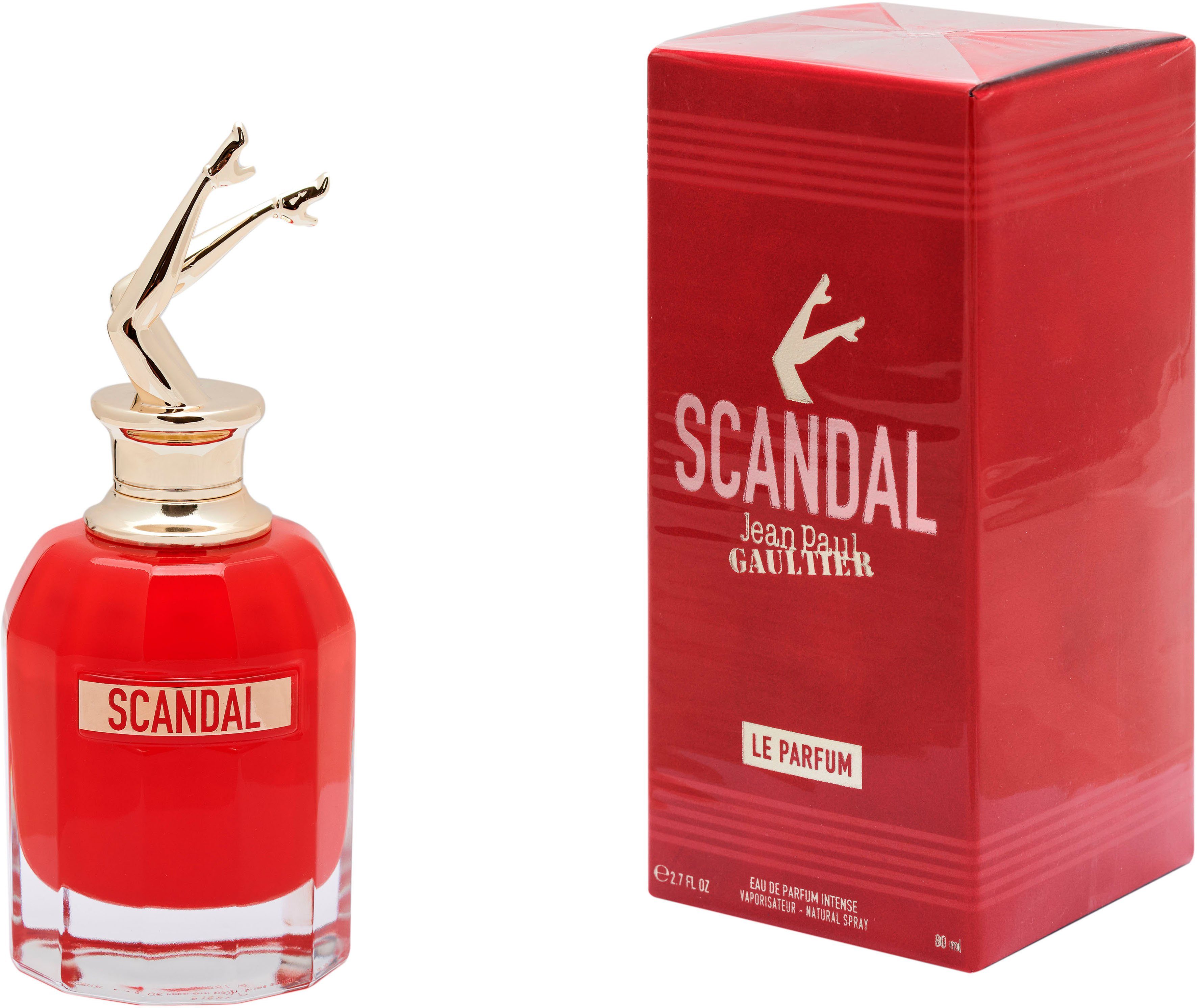 JEAN PAUL GAULTIER Eau de Parfum SCANDAL LE PARFUM INTENSE, EDP mit dekorativer Flasche