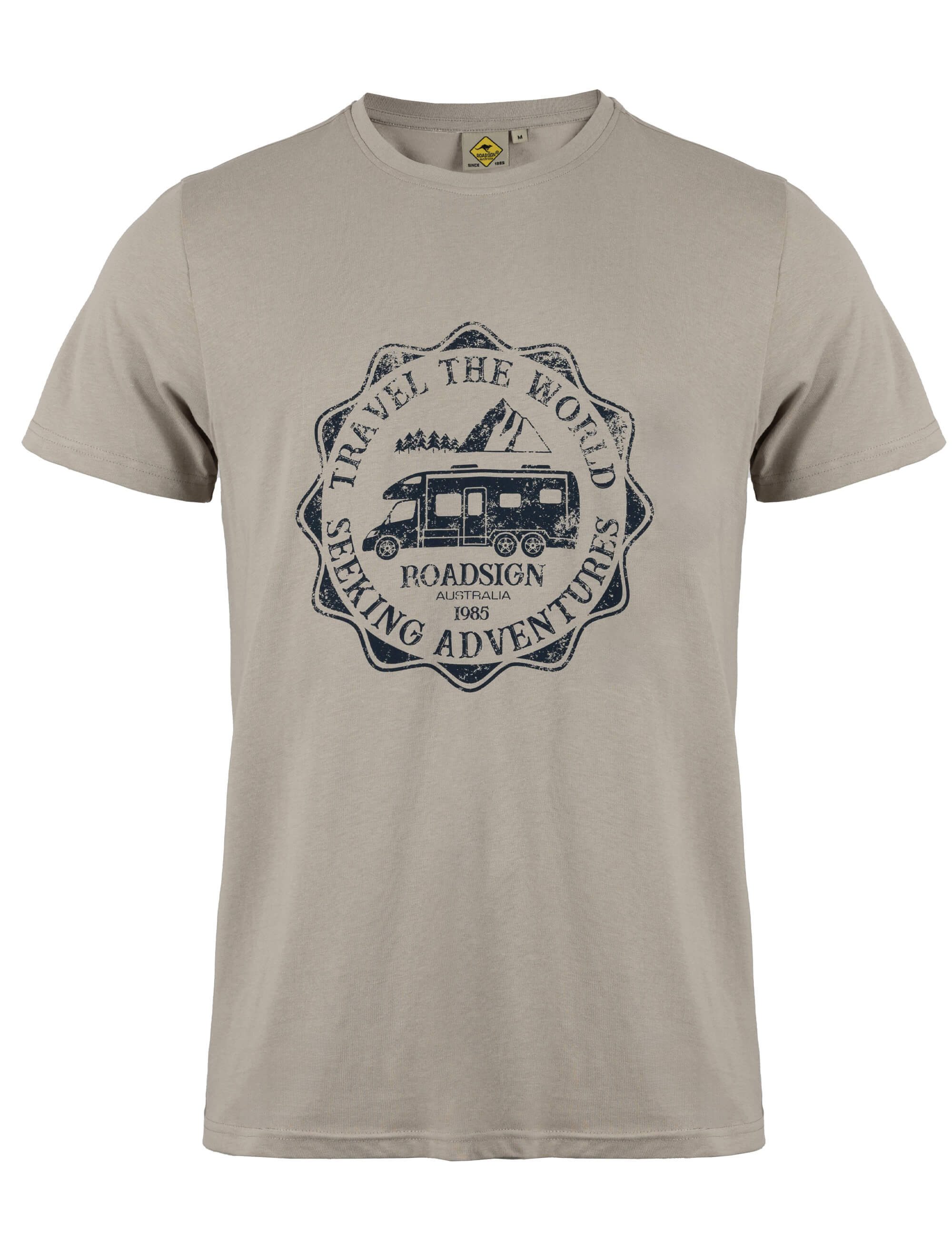ROADSIGN australia T-Shirt Camper (1, 1-tlg., 1) mit klassischem Print & Rundhalsausschnitt, für Casual-& Outdoorlooks