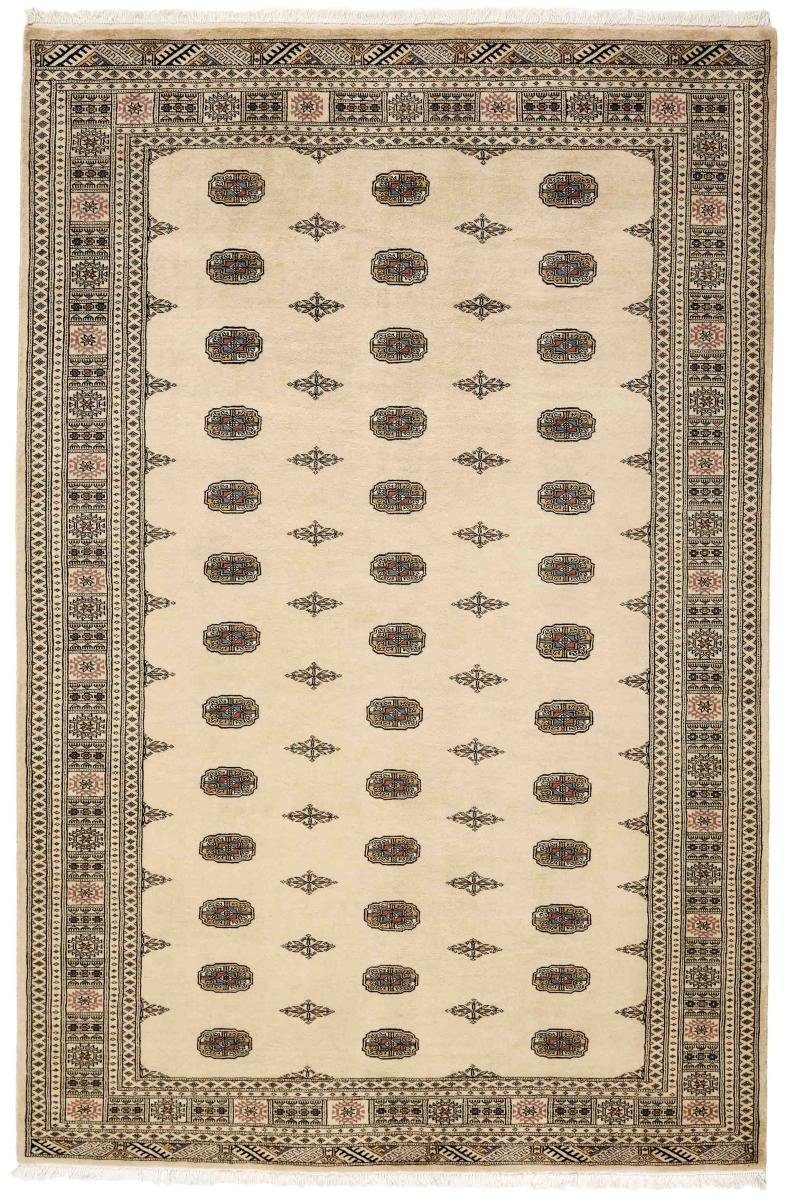 Orientteppich Pakistan Buchara 3ply 203x309 Handgeknüpfter Orientteppich, Nain Trading, rechteckig, Höhe: 8 mm