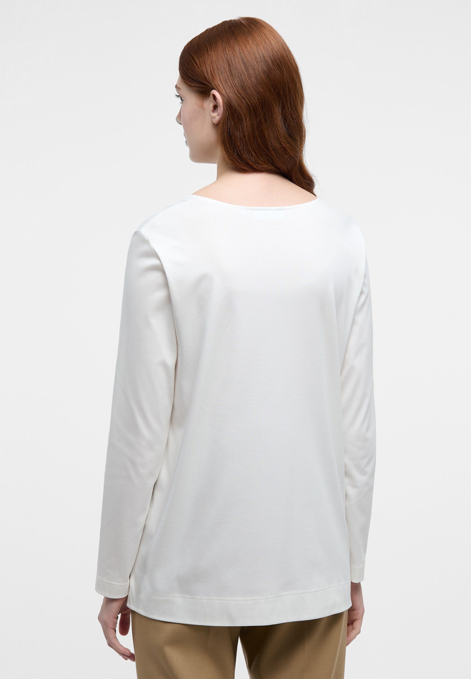 FIT off-white Shirtbluse LOOSE Eterna