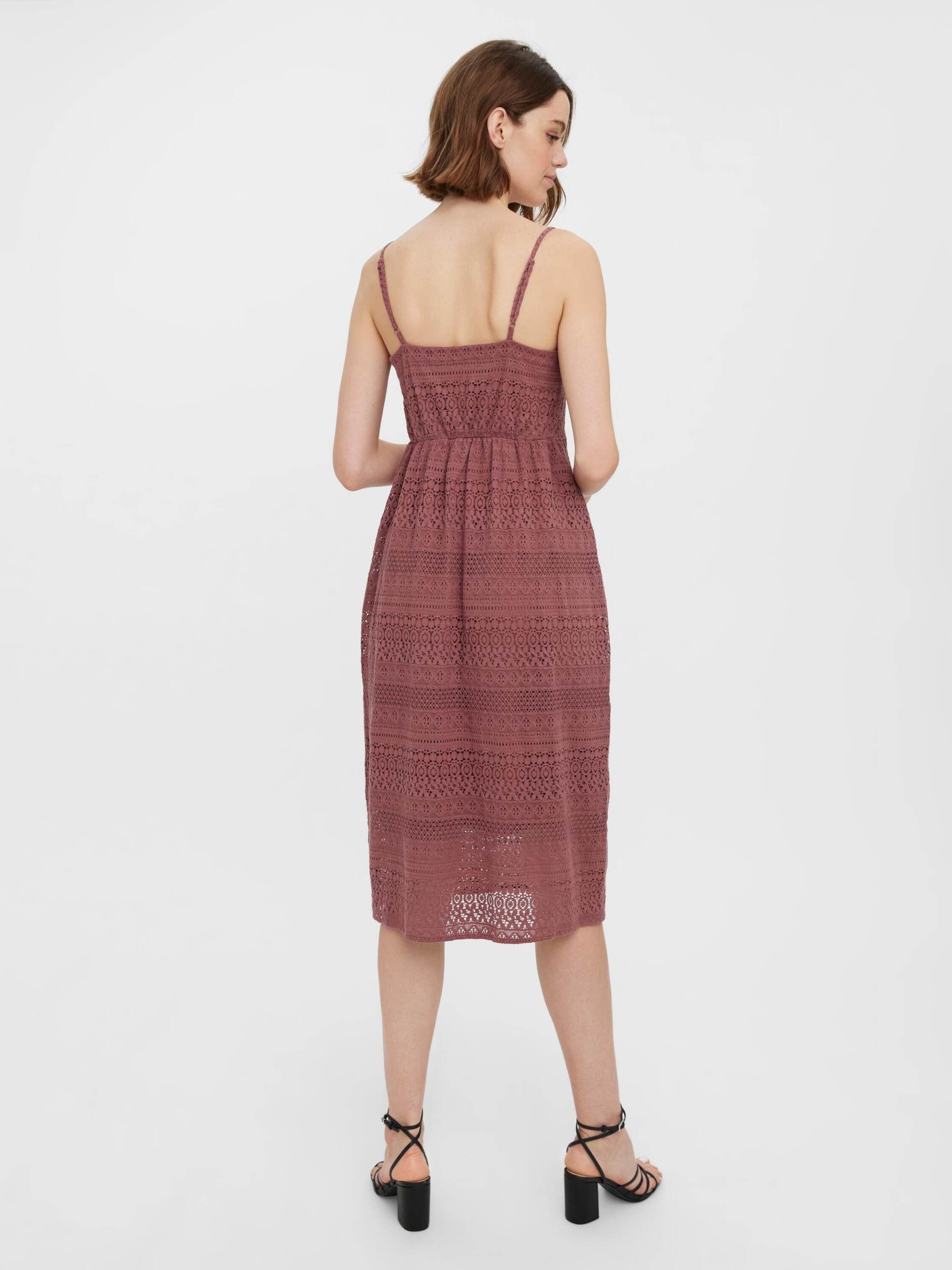 Vero Moda Midikleid Honey (1-tlg) Spitze