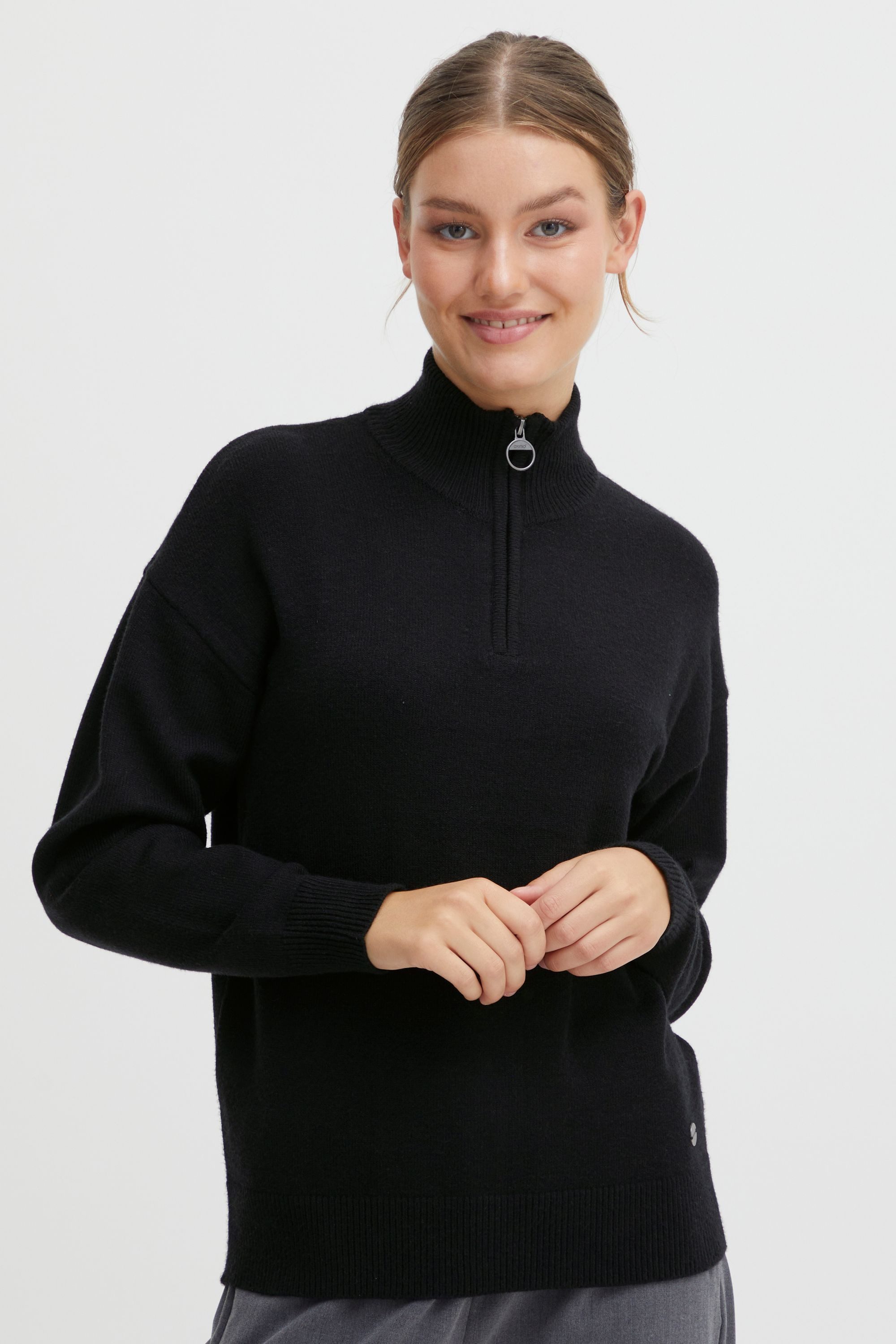 OXMO Rollkragenpullover OXRita Modischer Pullover