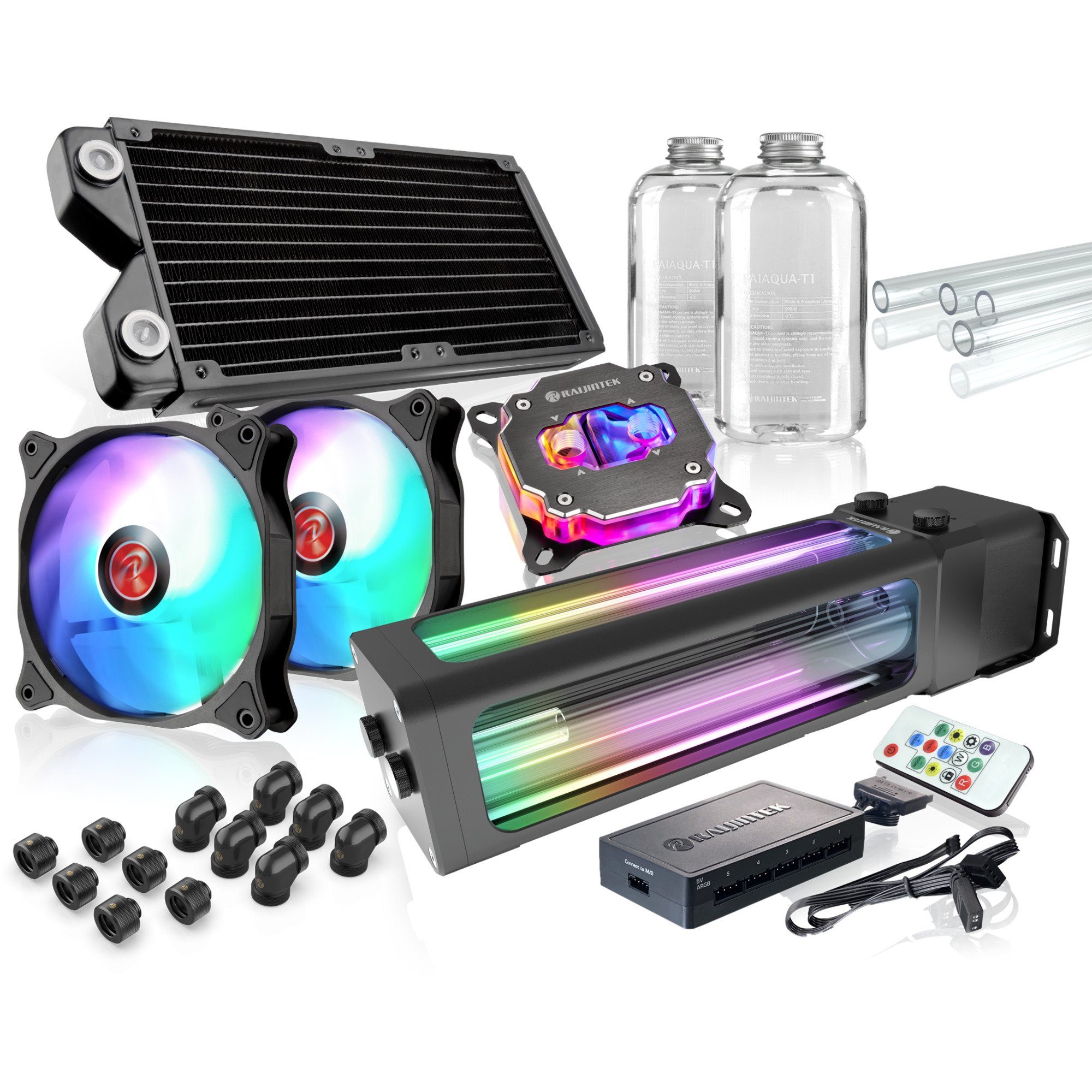Wasserkühlung RAIJINTEK SCYLLA PRO CA240 240mm, Wasserkühlung