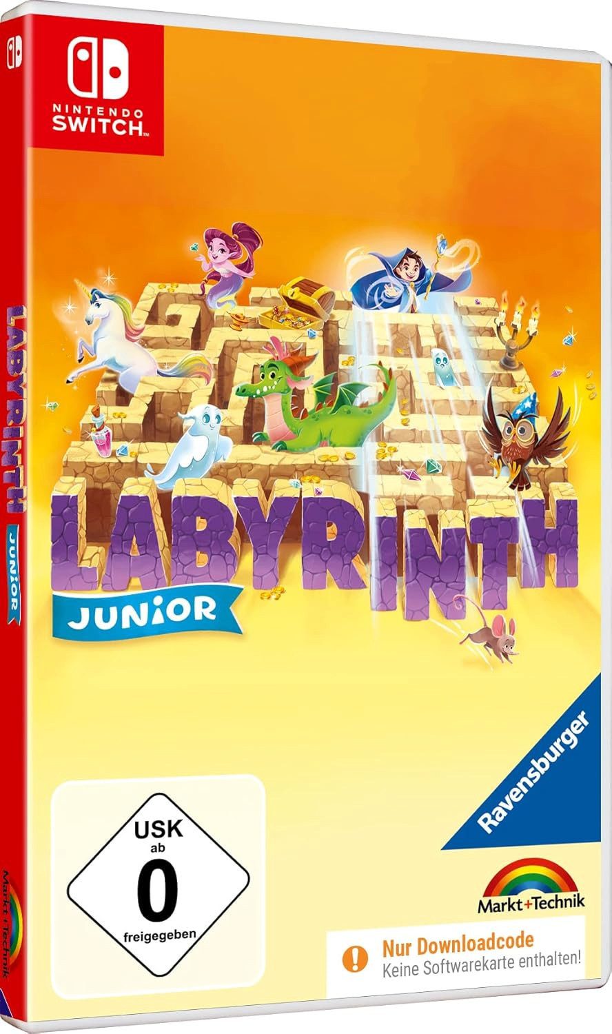 Labyrinth - Junior - Nintendo Switch - Code in a Box (Code in a Box), Nintendo Switch