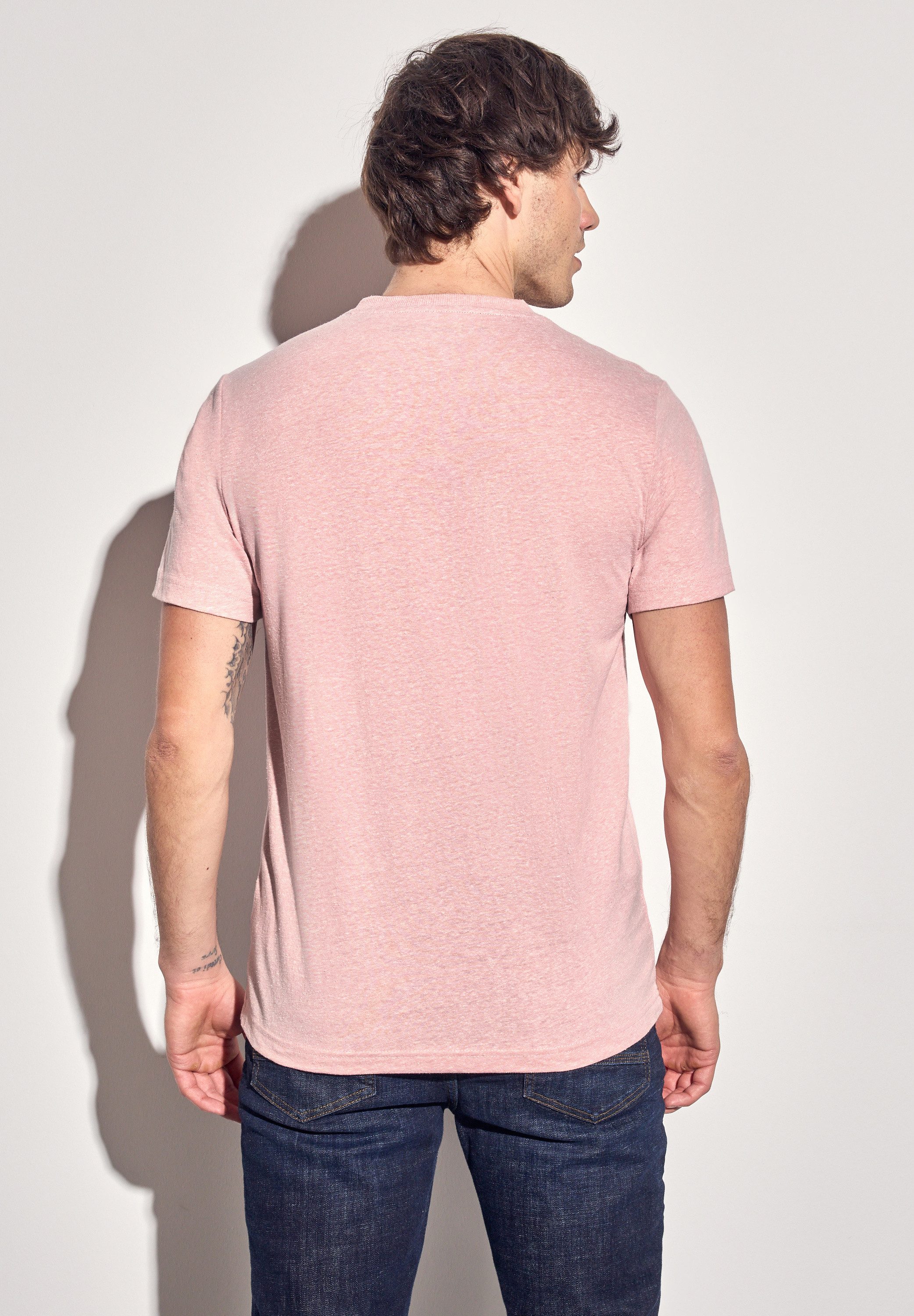 STREET ONE MEN T-Shirt aus softem günstig online kaufen