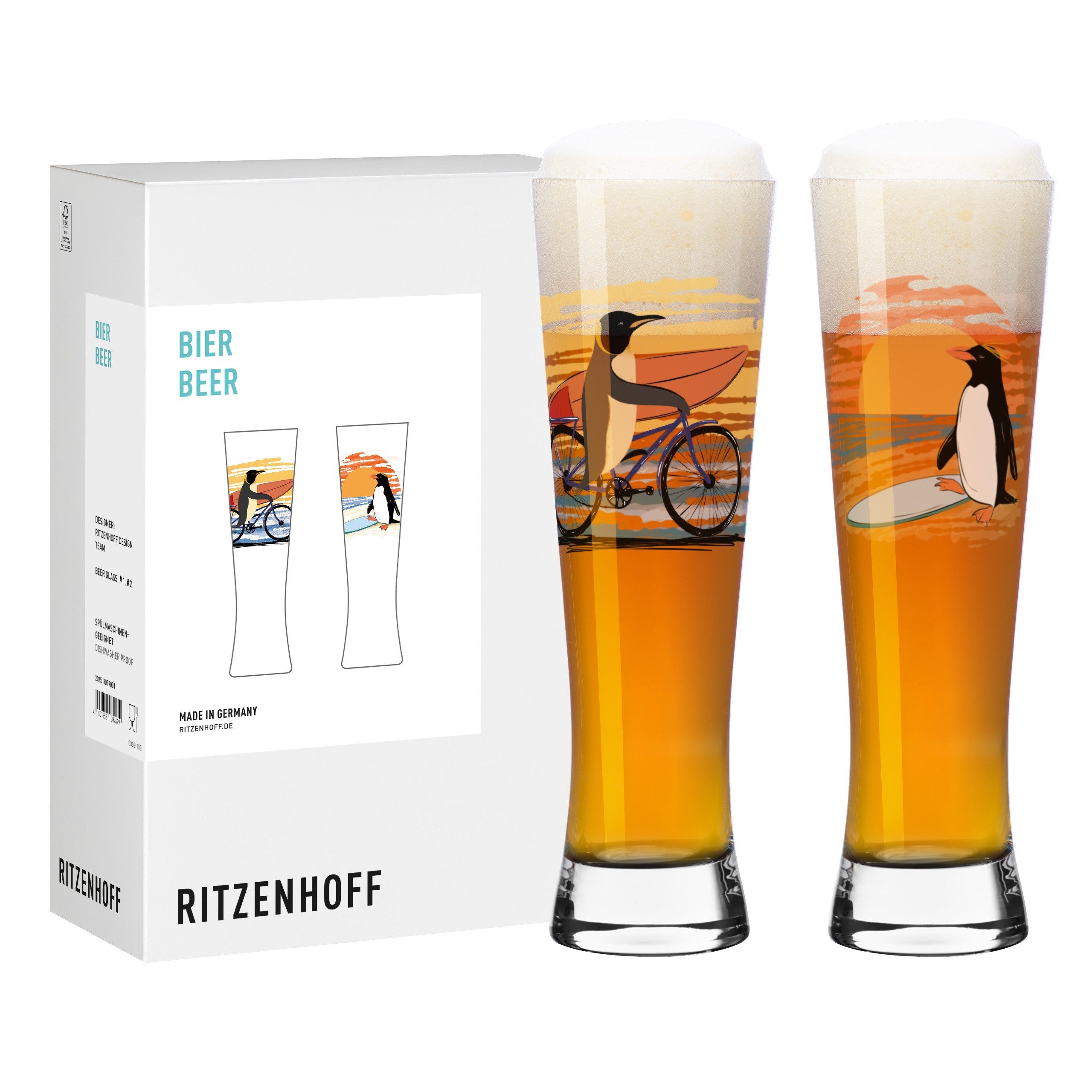 Ritzenhoff Bierglas Entdecker