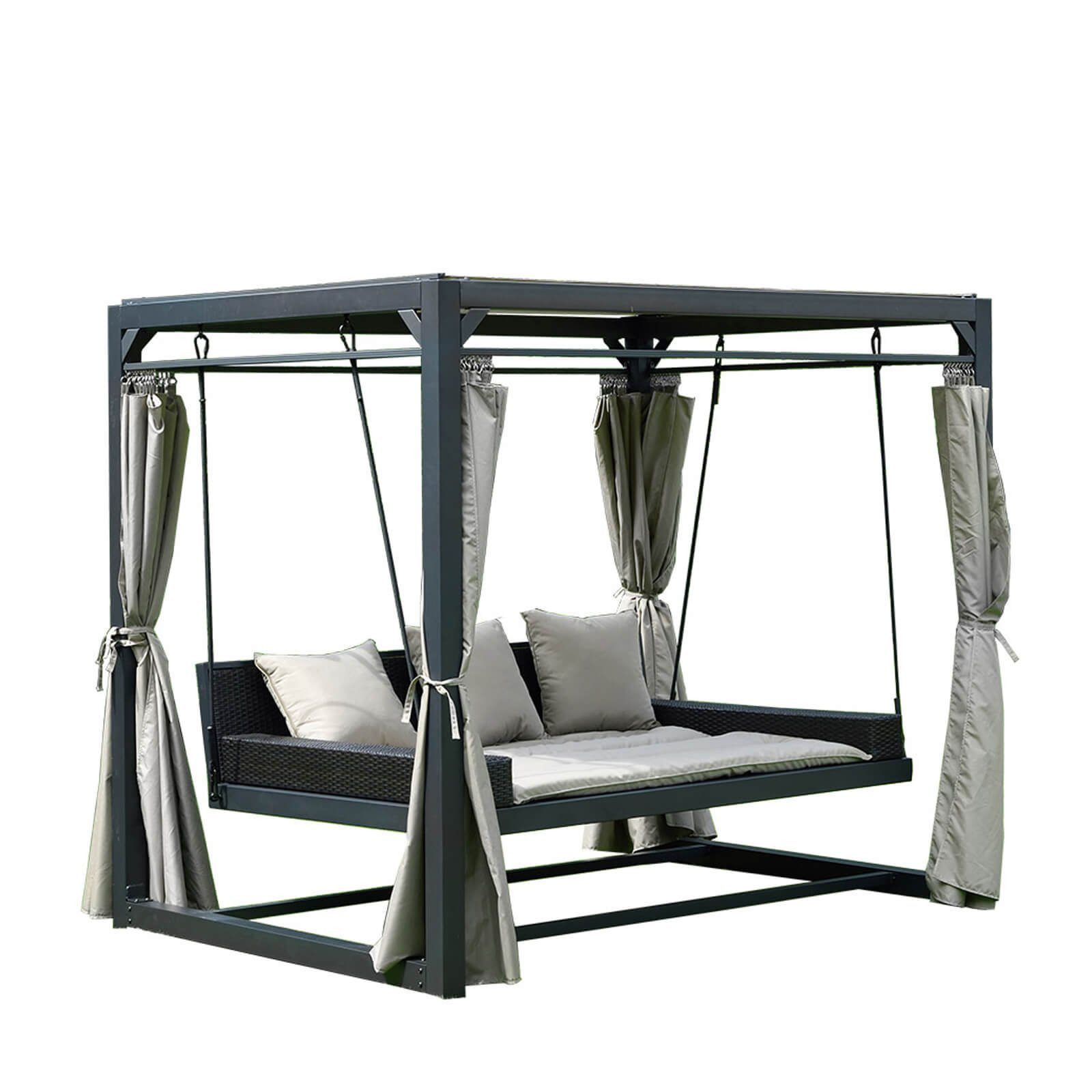 HOME DELUXE Doppelliege PROVENCE, inkl. Seitenvoränge, günstig online kaufen