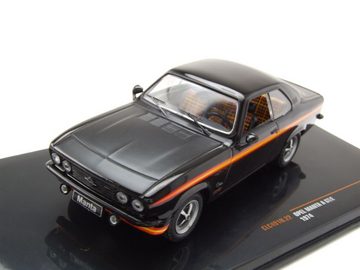 ixo Models Modellauto Opel Manta A GT/E Black Magic 1974 schwarz Modellauto 1:43 ixo models, Maßstab 1:43