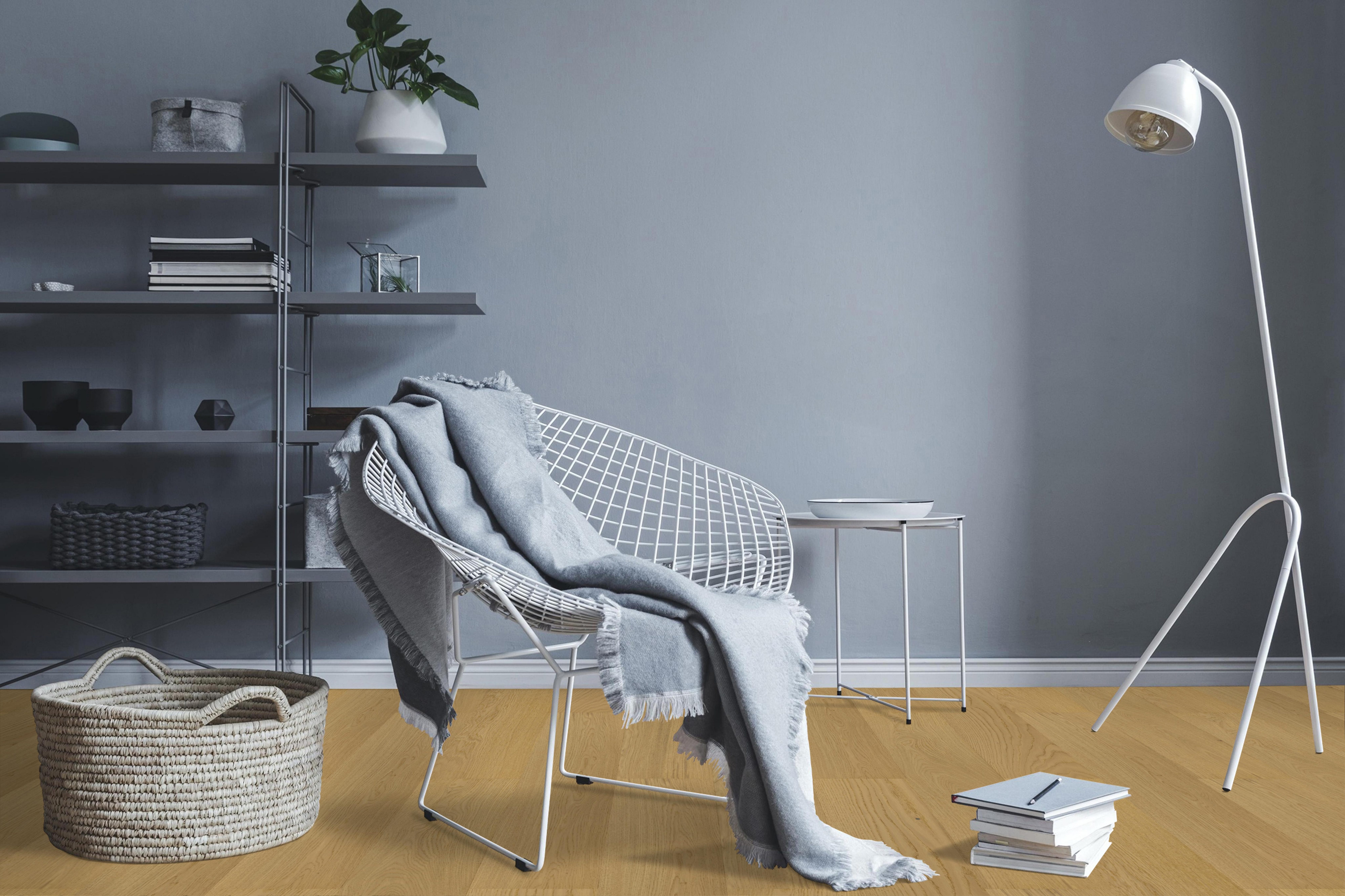 JANGAL Laminat ;Click Stroh- Holzboden ; Straw Floor 1200 x 190 x 11mm, 1 Packung : 6 Paneele = 1,368 m²
