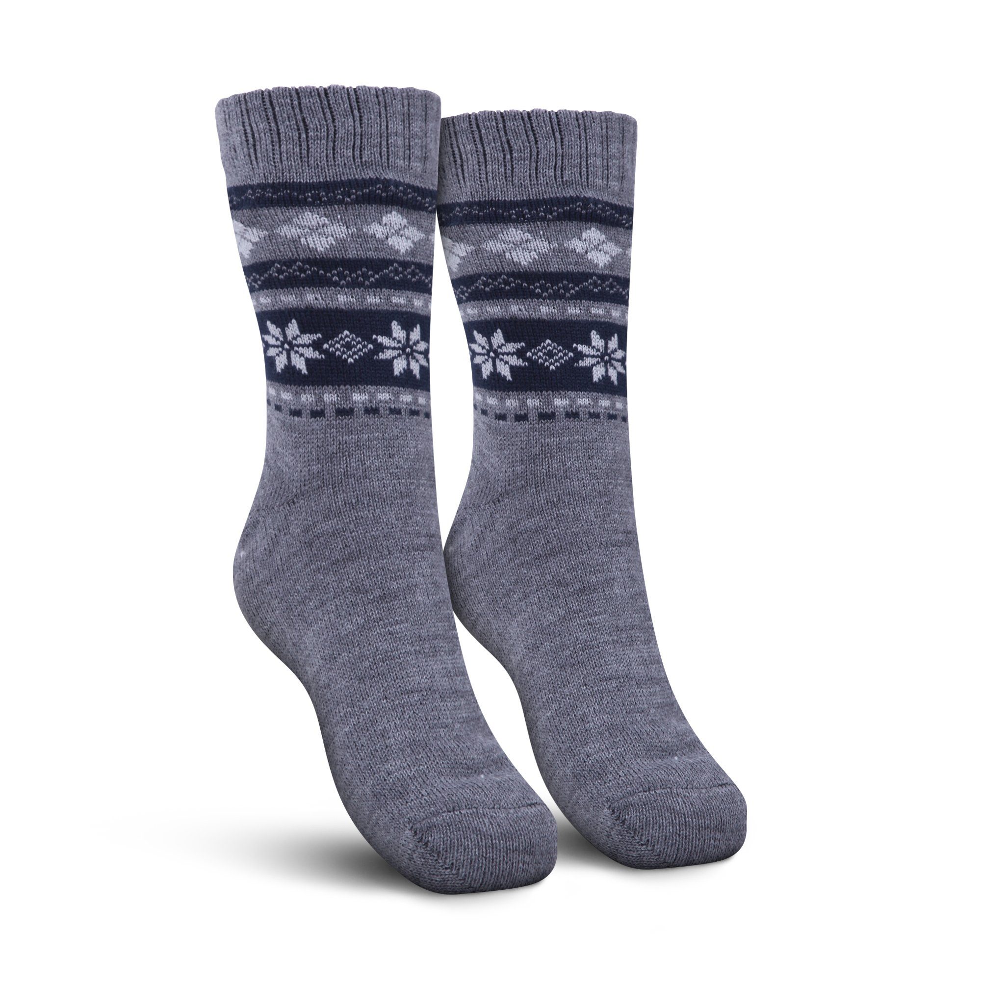 Bestlivings Kuschelsocken Haussocken "Norweger" (1-Paar) Hüttensocken günstig online kaufen