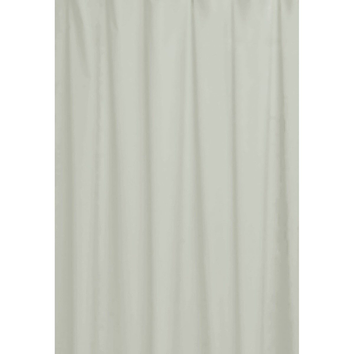 Euroshowers GmbH Duschvorhang Neutral Hellgrün 180 × 200 cm Polyester mit 12 Ringen Breite 180 cm