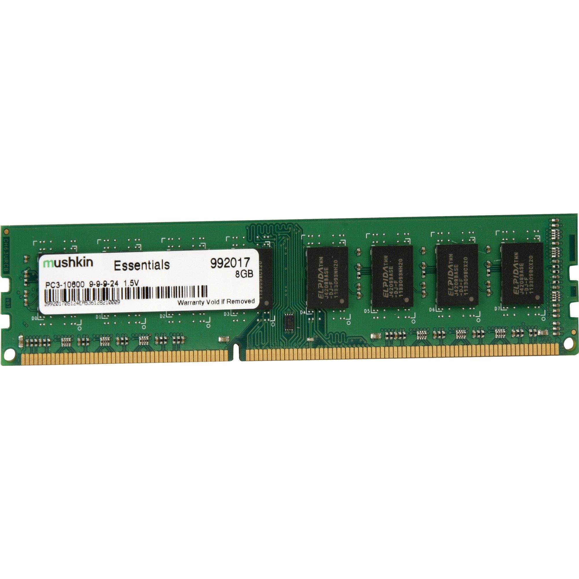 Mushkin DIMM 8 GB DDR3-1333, Arbeitsspeicher Arbeitsspeicher