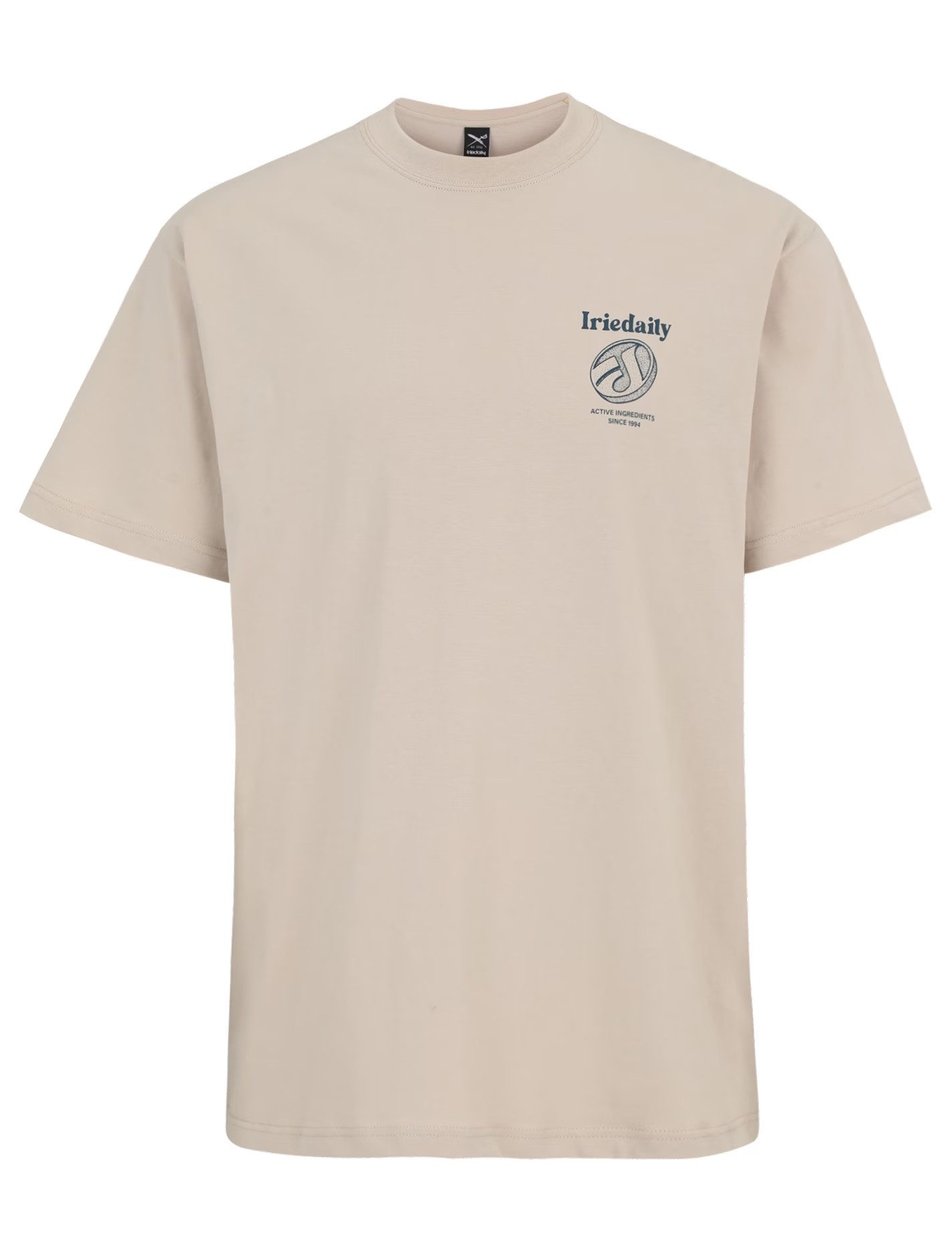 iriedaily Kurzarmshirt Hangover Club T-Shirt - Kurzarmshirt Herren Baumwolle - Shirt sandfarb