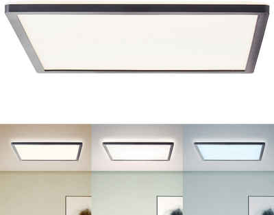 my home LED Deckenleuchte Enno, CCT - über Fernbedienung, LED fest integriert, warmweiß - kaltweiß, dimmbar, CCT Farbtemperatursteuerung, 2300 Lumen, inkl. Fernbedienung
