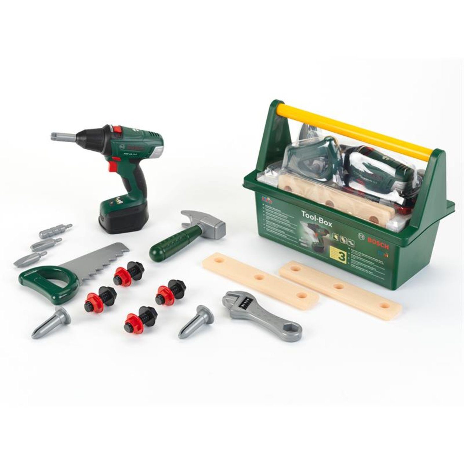 Theo Klein Spiel-Werkzeugstation 8520 Bosch mini Tool Box mit Bohrmaschine